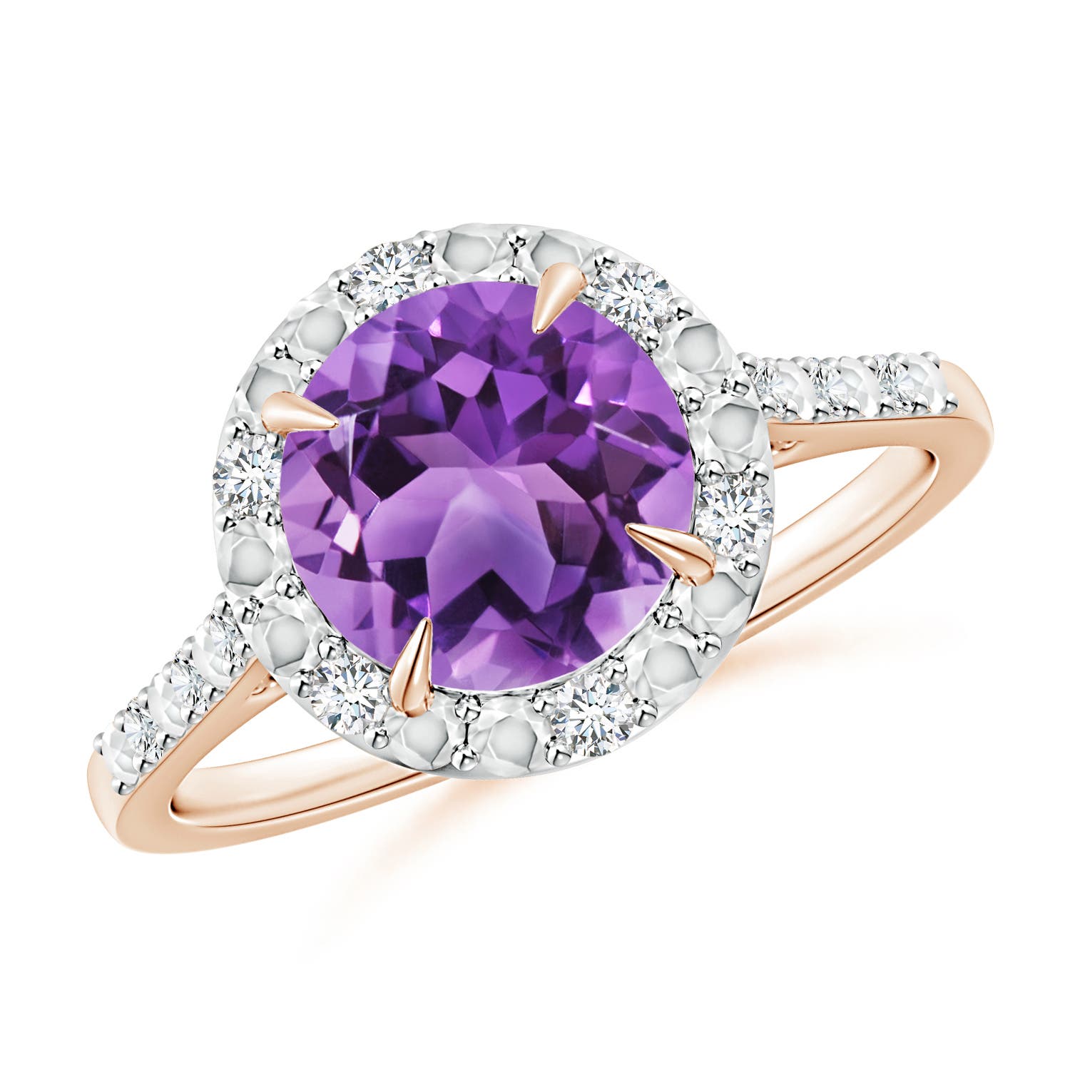 AA - Amethyst / 1.82 CT / 14 KT Rose Gold