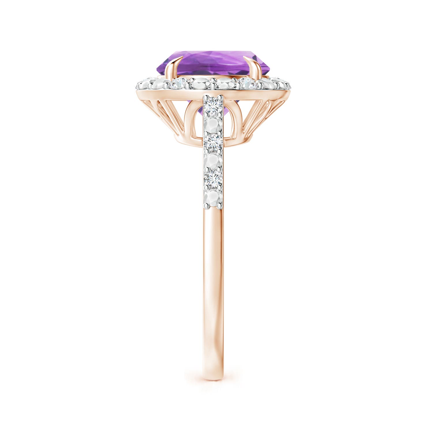 A - Amethyst / 2.61 CT / 14 KT Rose Gold