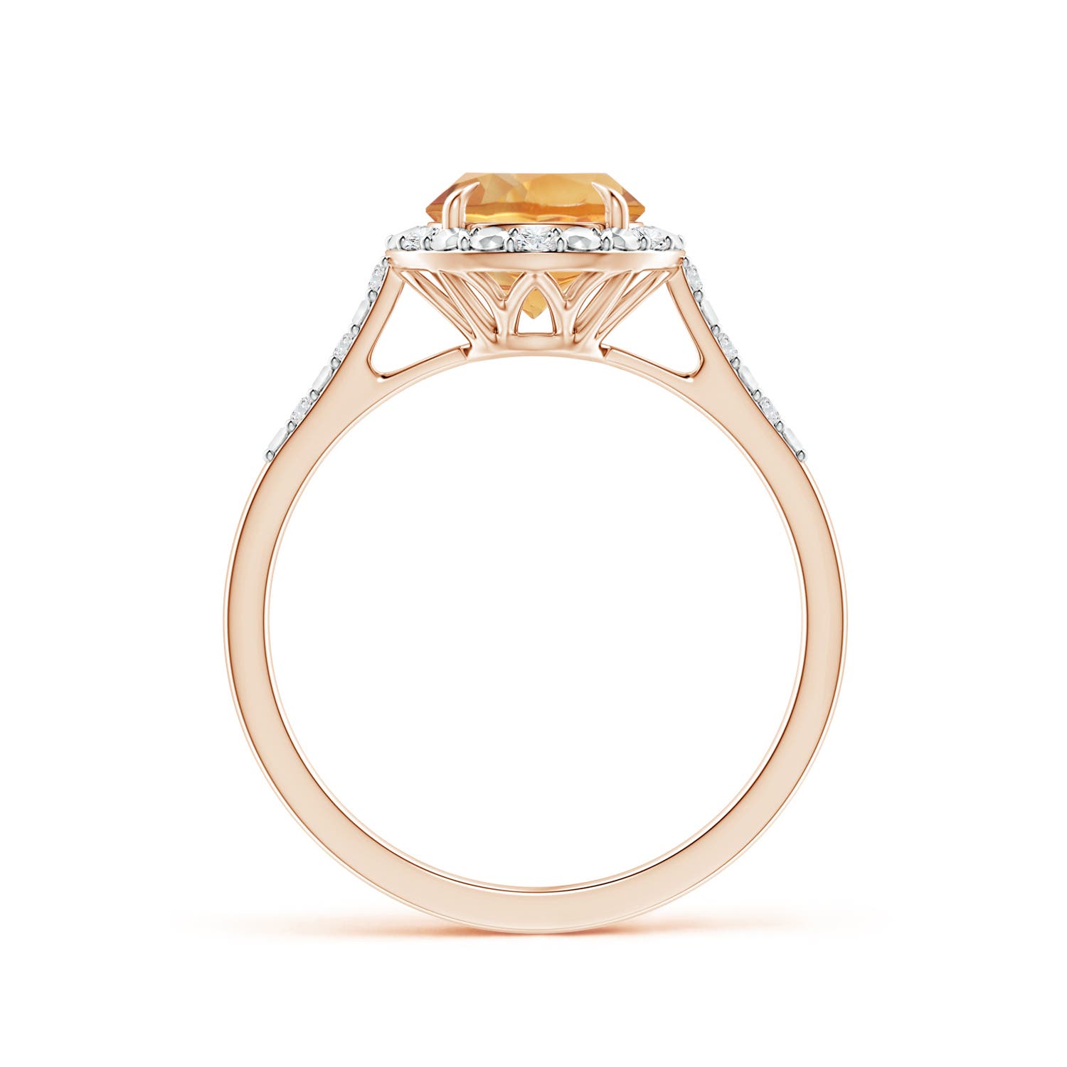 A - Citrine / 1.33 CT / 14 KT Rose Gold