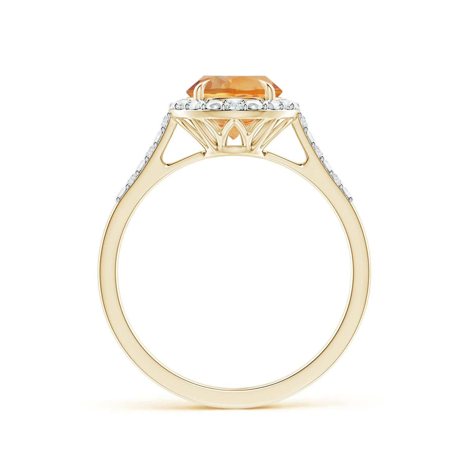 AA - Citrine / 1.33 CT / 14 KT Yellow Gold