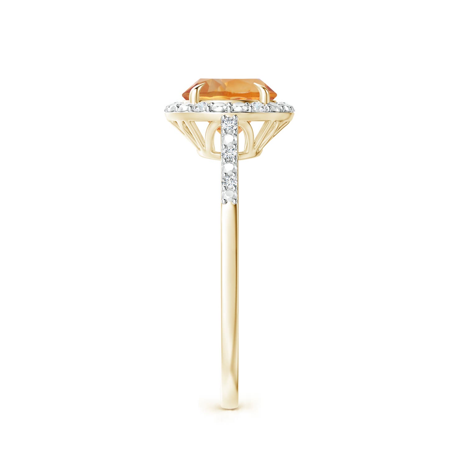 AA - Citrine / 1.33 CT / 14 KT Yellow Gold