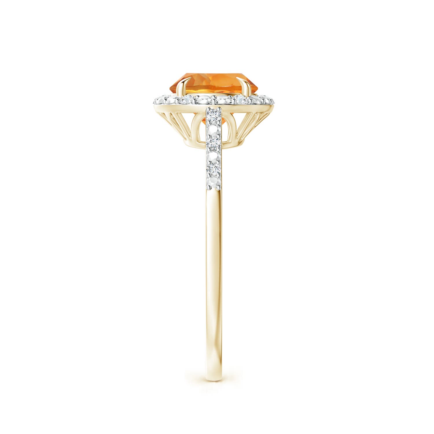 AAA - Citrine / 1.33 CT / 14 KT Yellow Gold