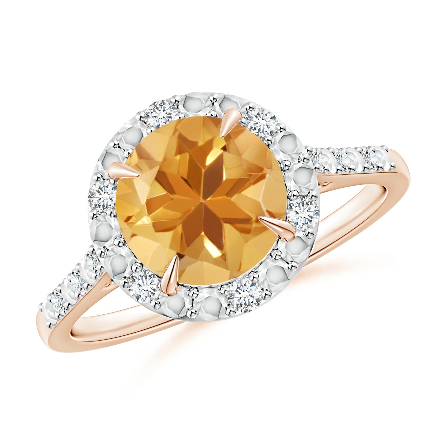 A - Citrine / 1.82 CT / 14 KT Rose Gold