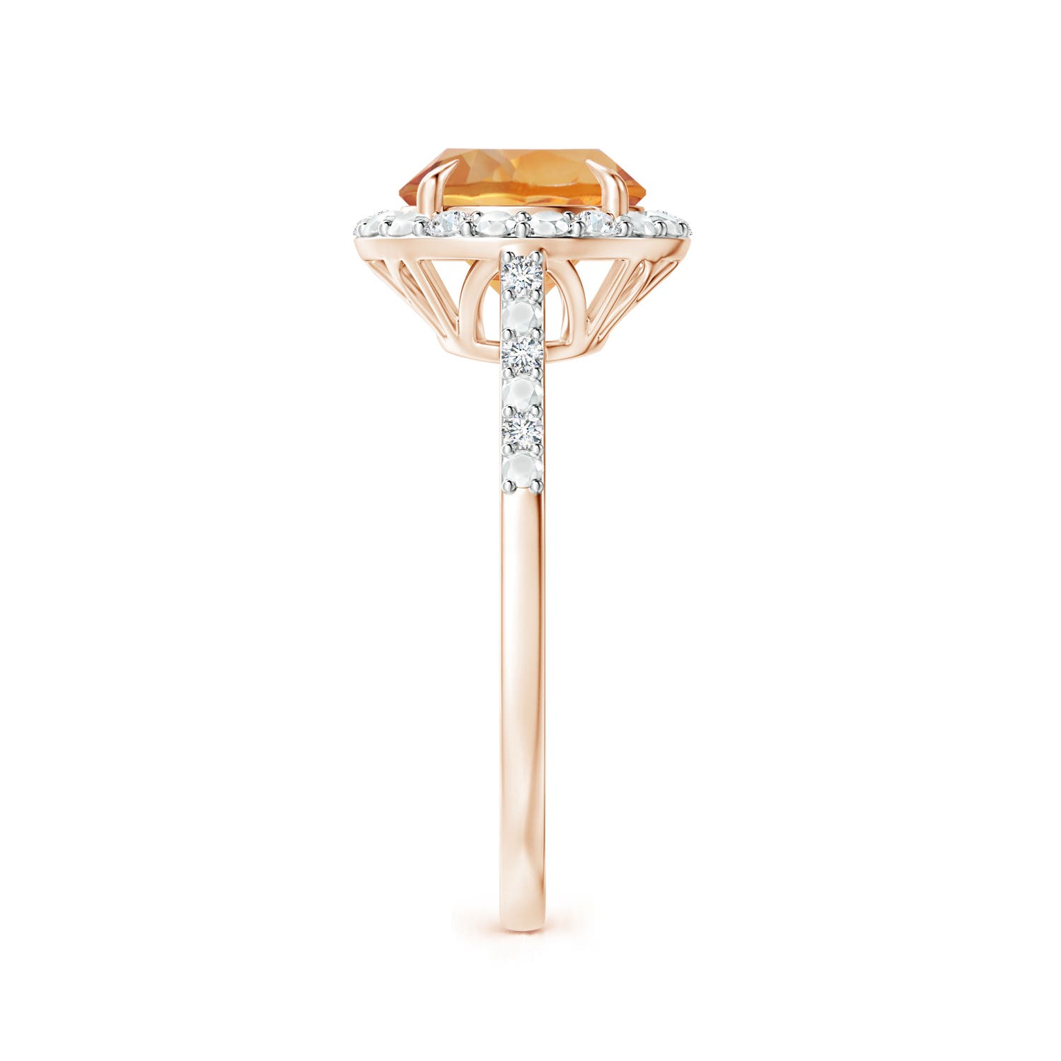 AA - Citrine / 1.82 CT / 14 KT Rose Gold