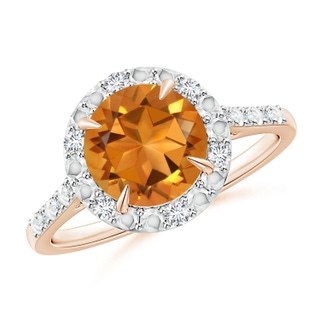 Round AAA Citrine