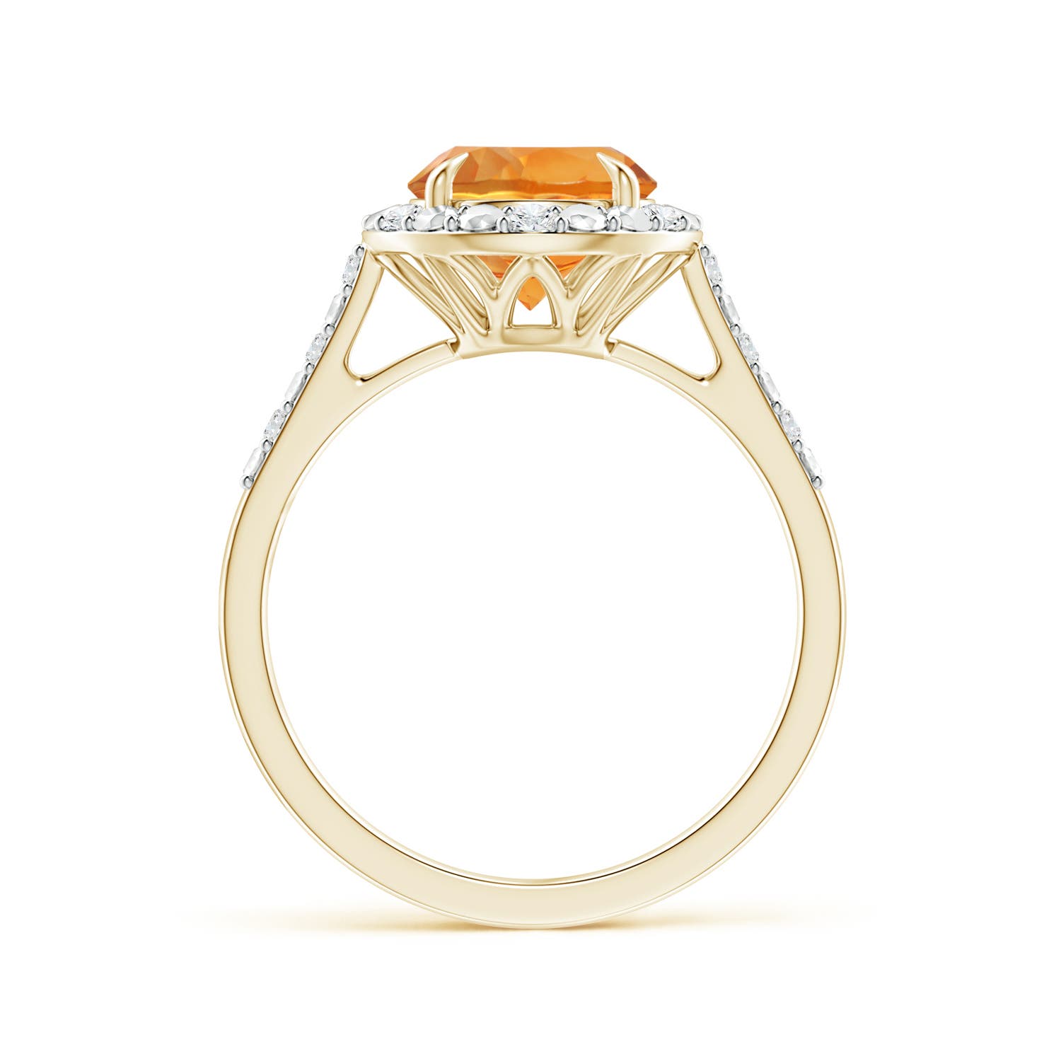 AAA - Citrine / 1.82 CT / 14 KT Yellow Gold