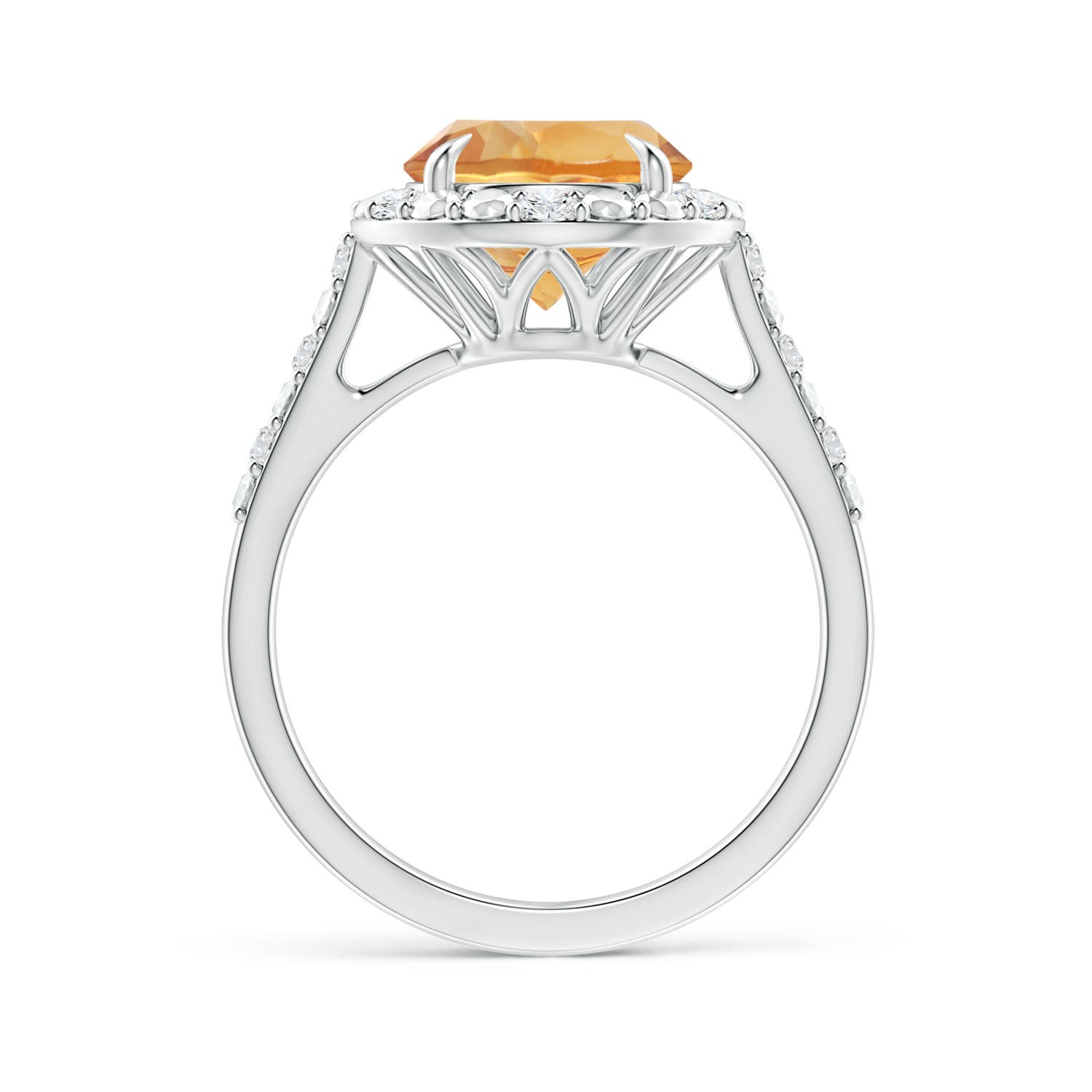 A - Citrine / 2.26 CT / 14 KT White Gold