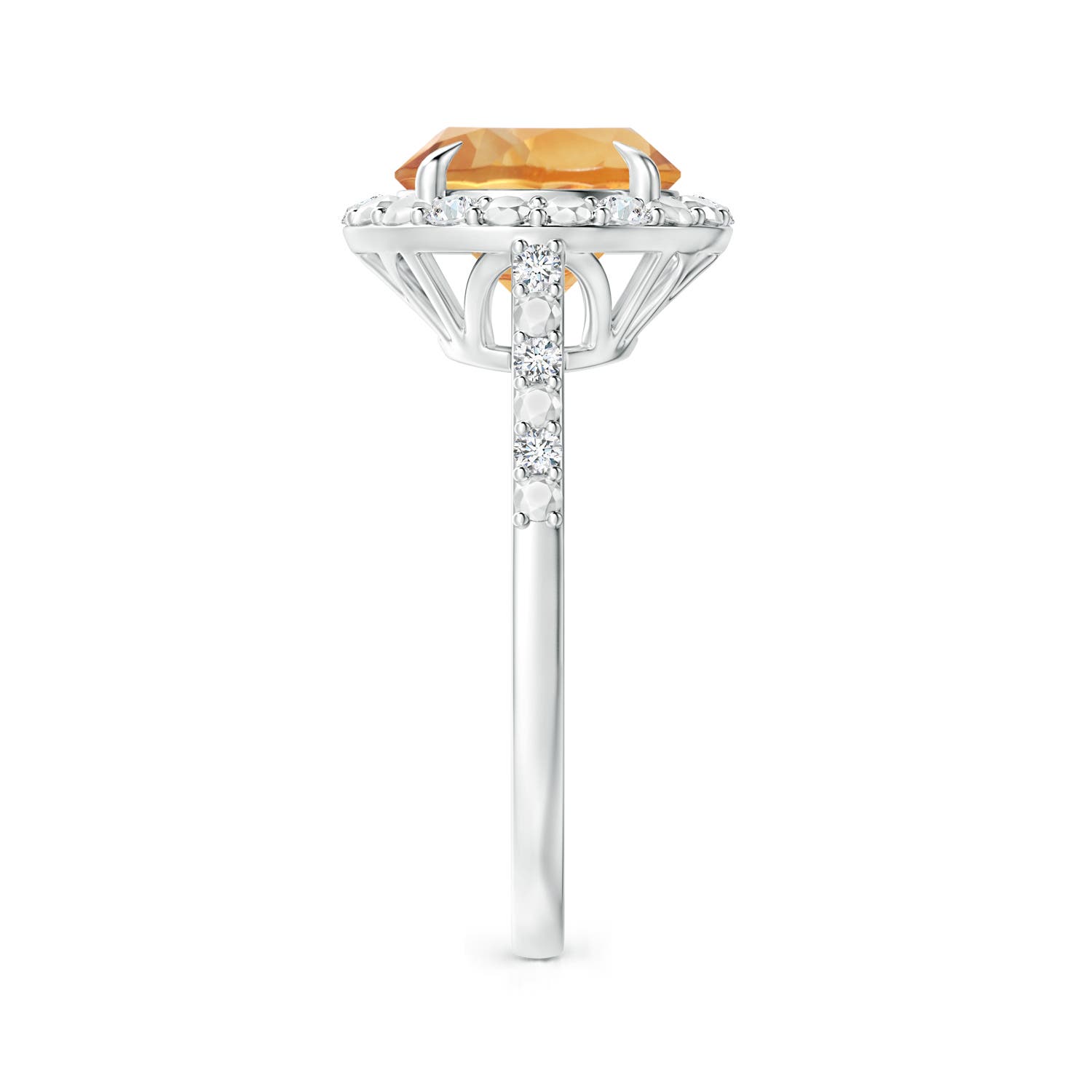 A - Citrine / 2.26 CT / 14 KT White Gold