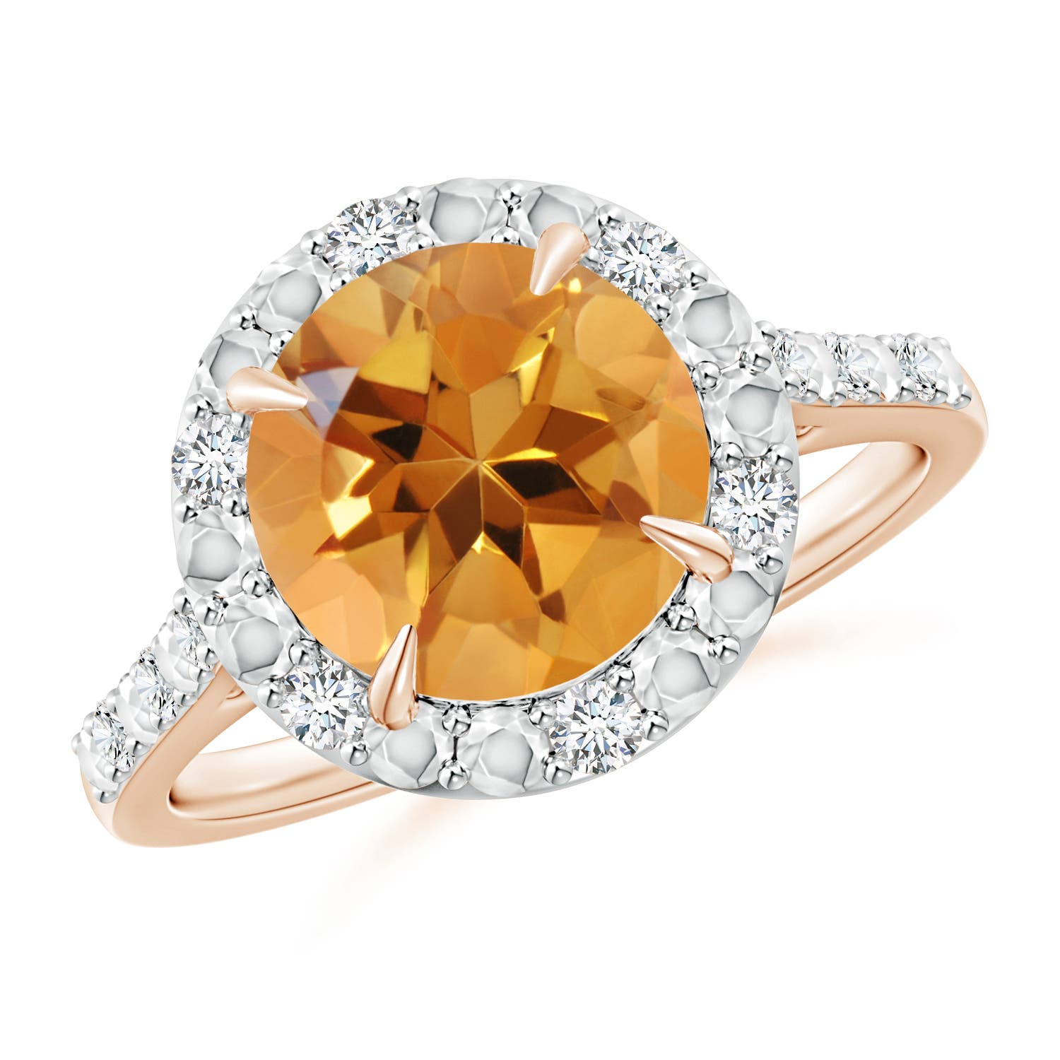 AA - Citrine / 2.26 CT / 14 KT Rose Gold