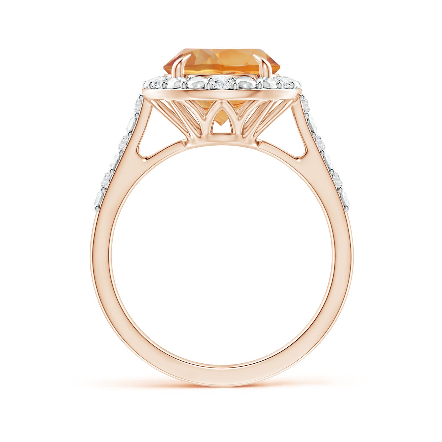 AA - Citrine / 2.26 CT / 14 KT Rose Gold