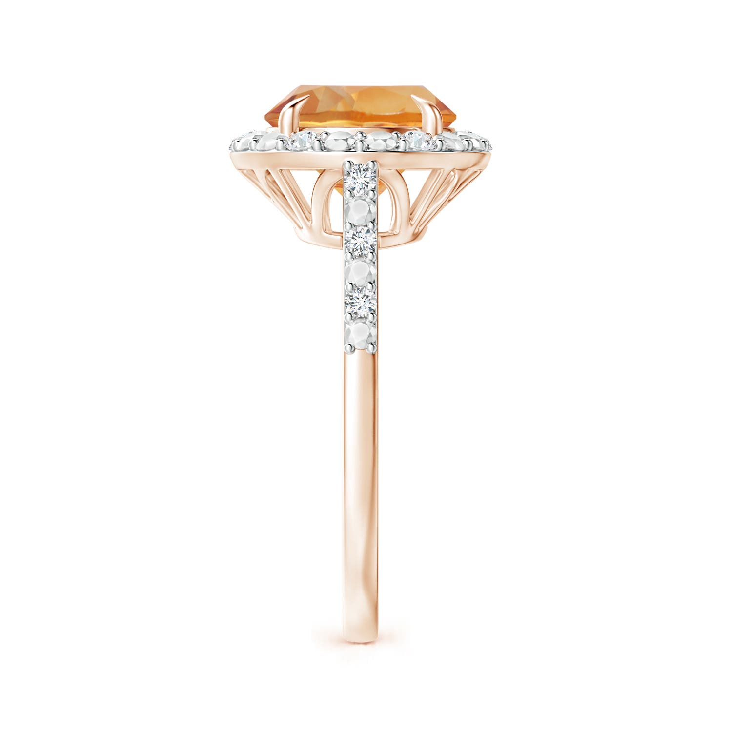 AA - Citrine / 2.26 CT / 14 KT Rose Gold