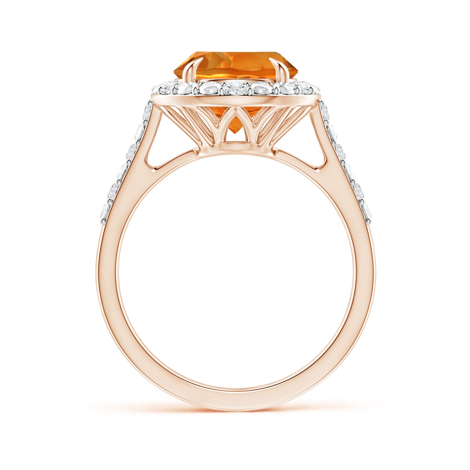 AAAA - Citrine / 2.26 CT / 14 KT Rose Gold