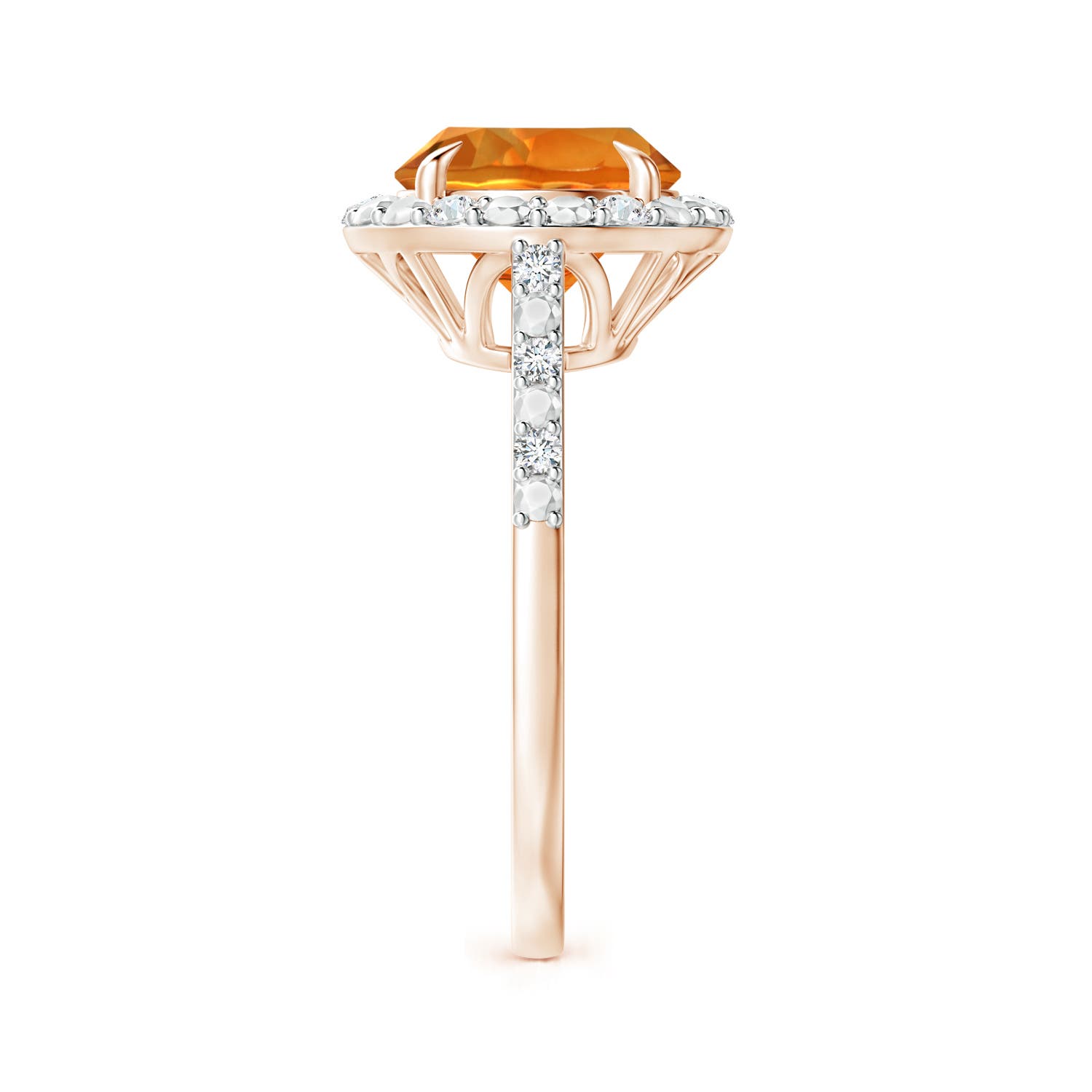 AAAA - Citrine / 2.26 CT / 14 KT Rose Gold