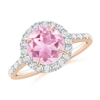 Round A Pink Tourmaline