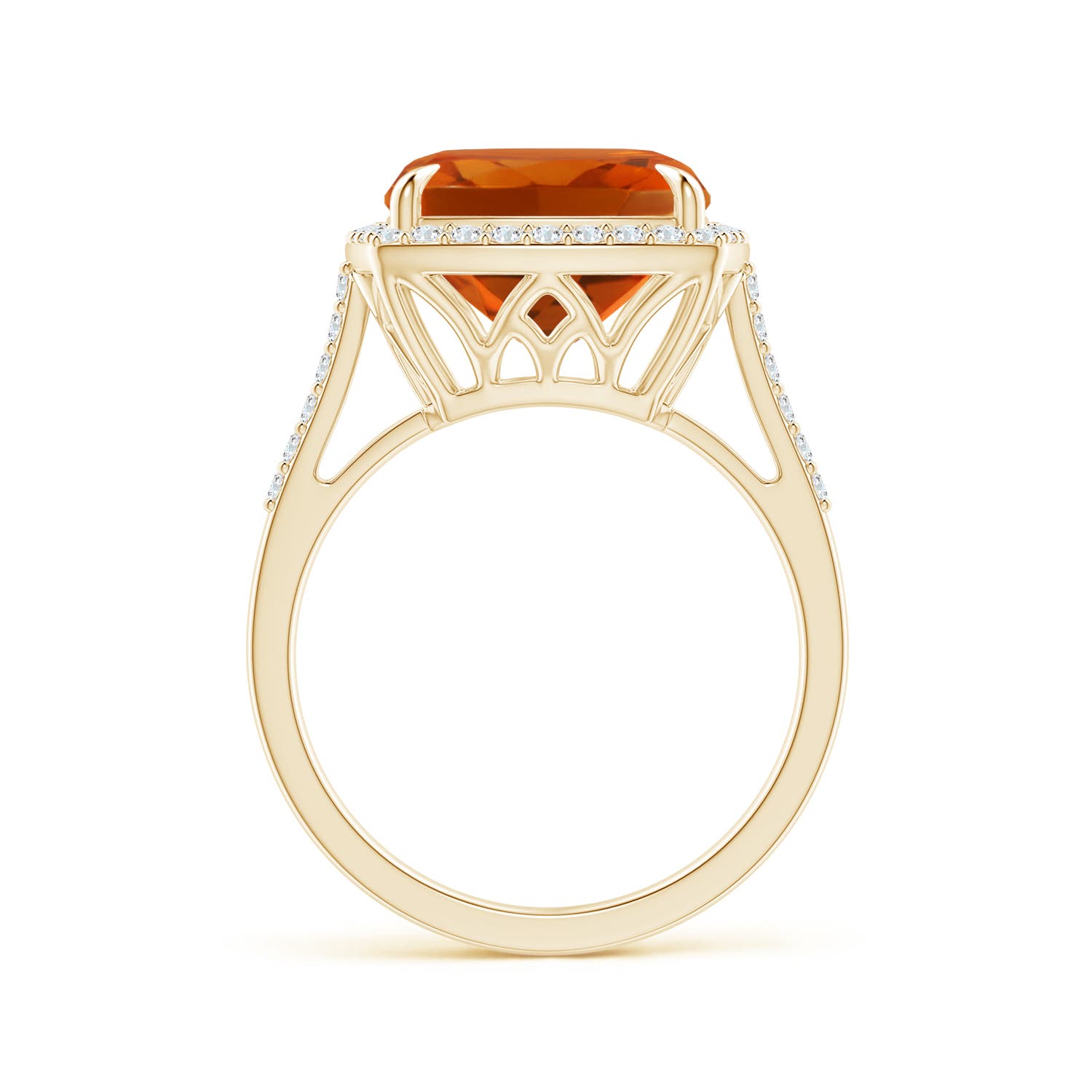 AAAA - Citrine / 4.98 CT / 14 KT Yellow Gold