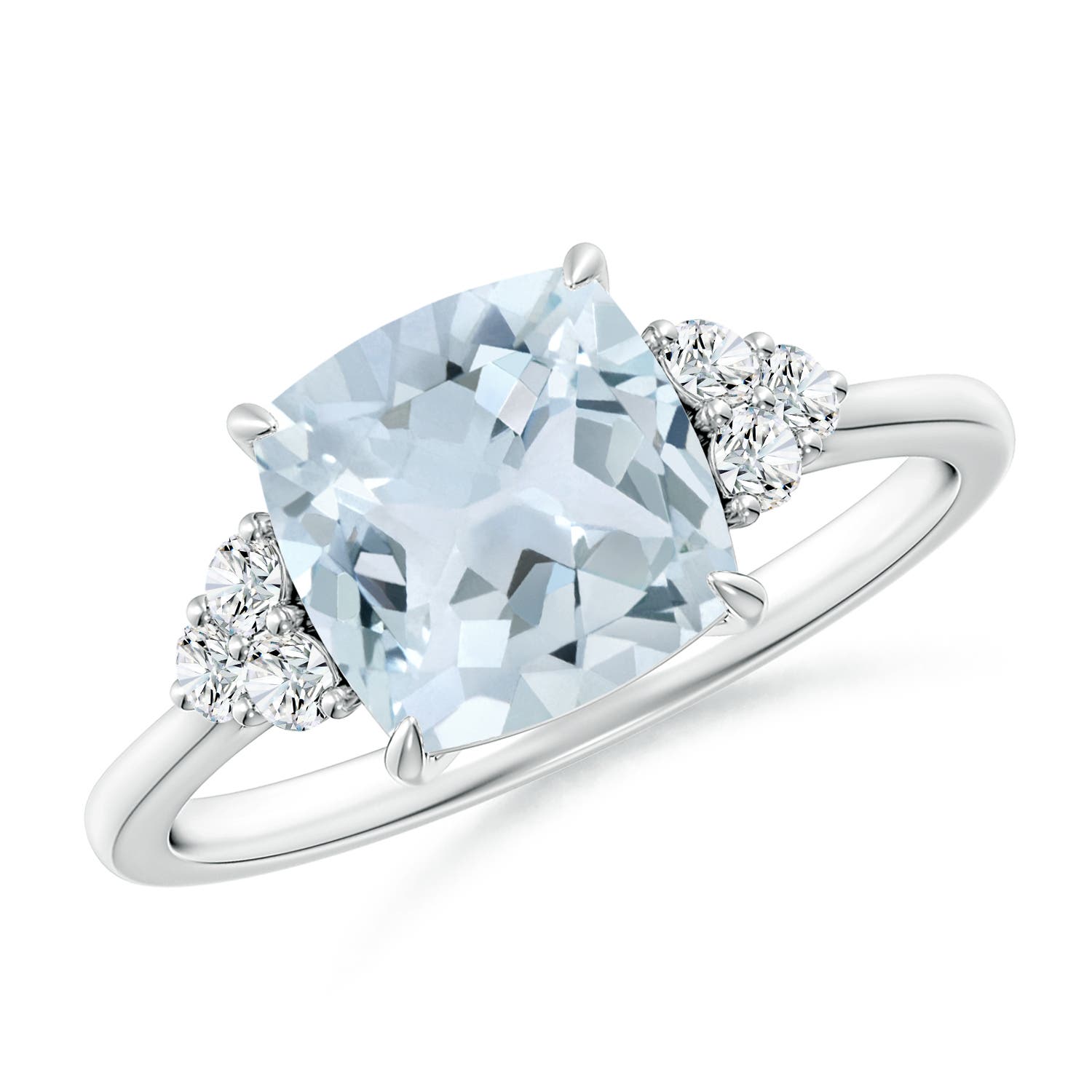 A - Aquamarine / 2.16 CT / 14 KT White Gold