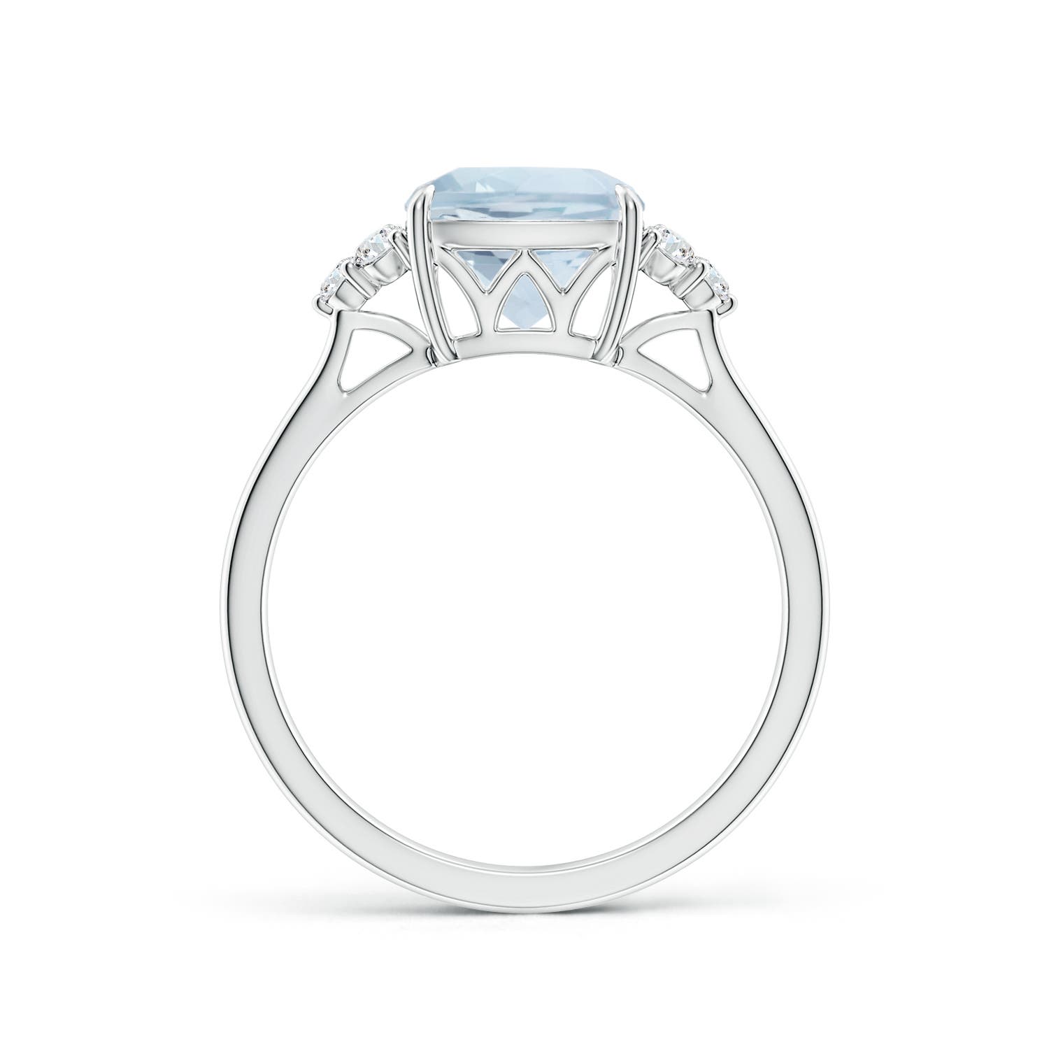 A - Aquamarine / 2.16 CT / 14 KT White Gold