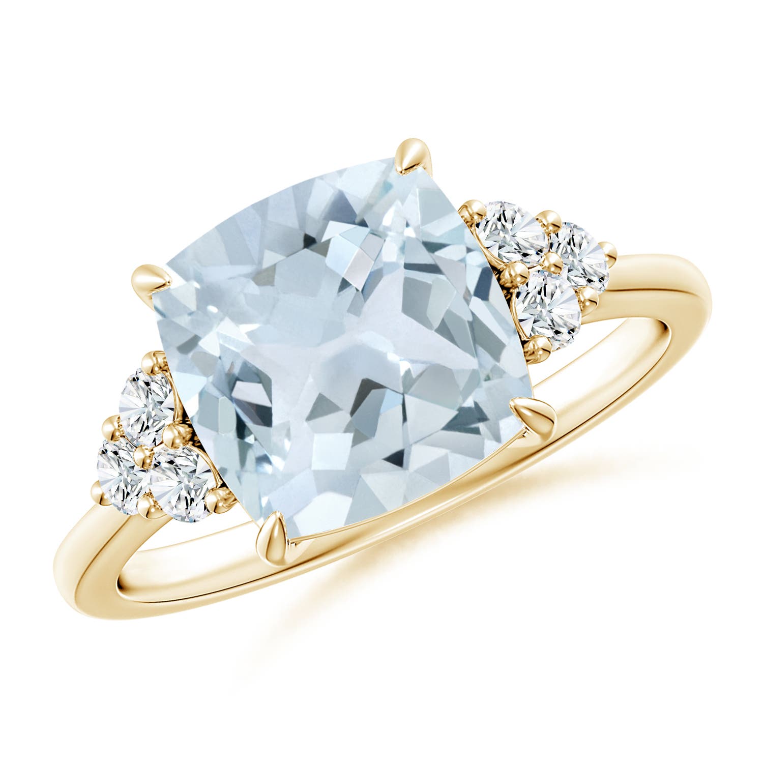 A - Aquamarine / 2.96 CT / 14 KT Yellow Gold