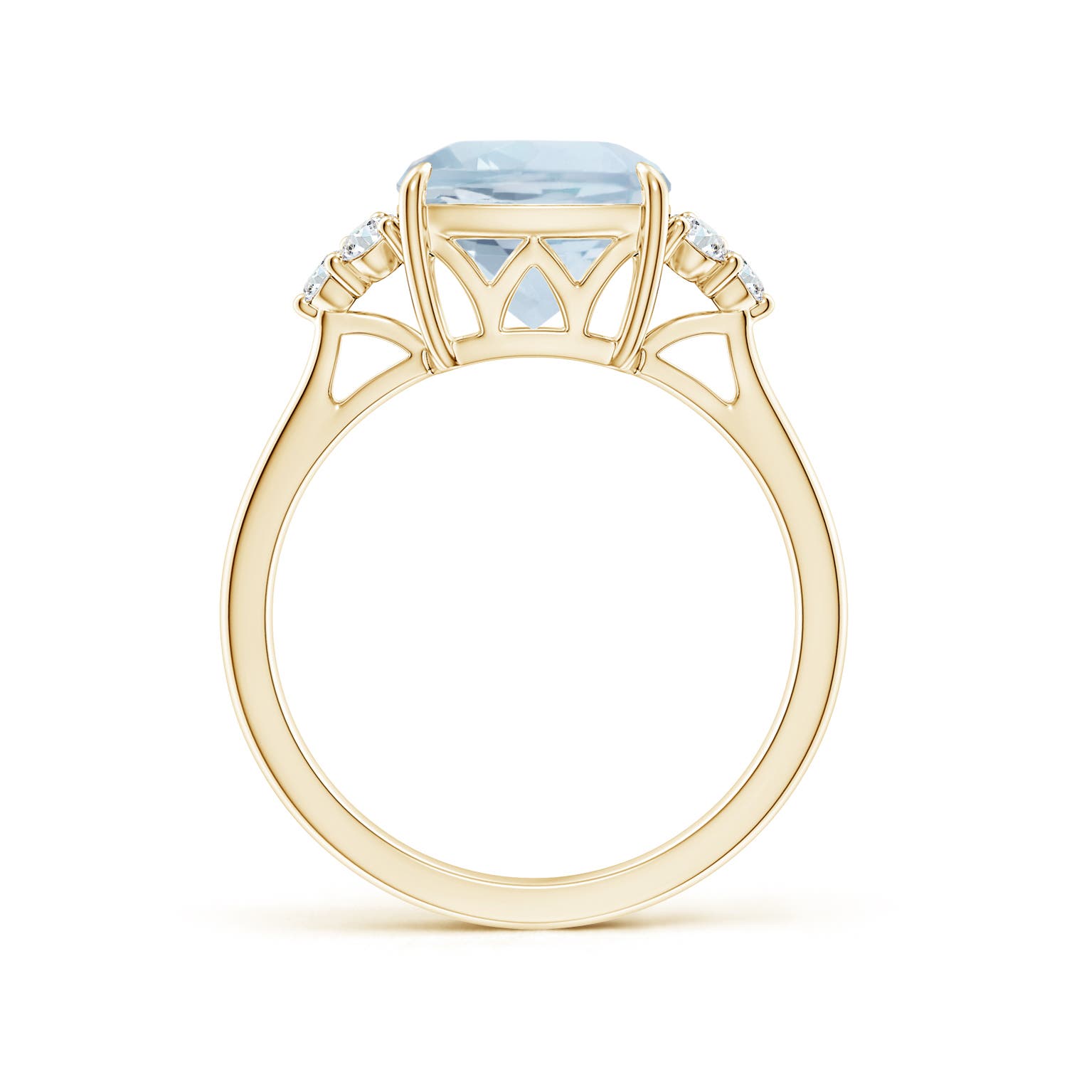 A - Aquamarine / 2.96 CT / 14 KT Yellow Gold