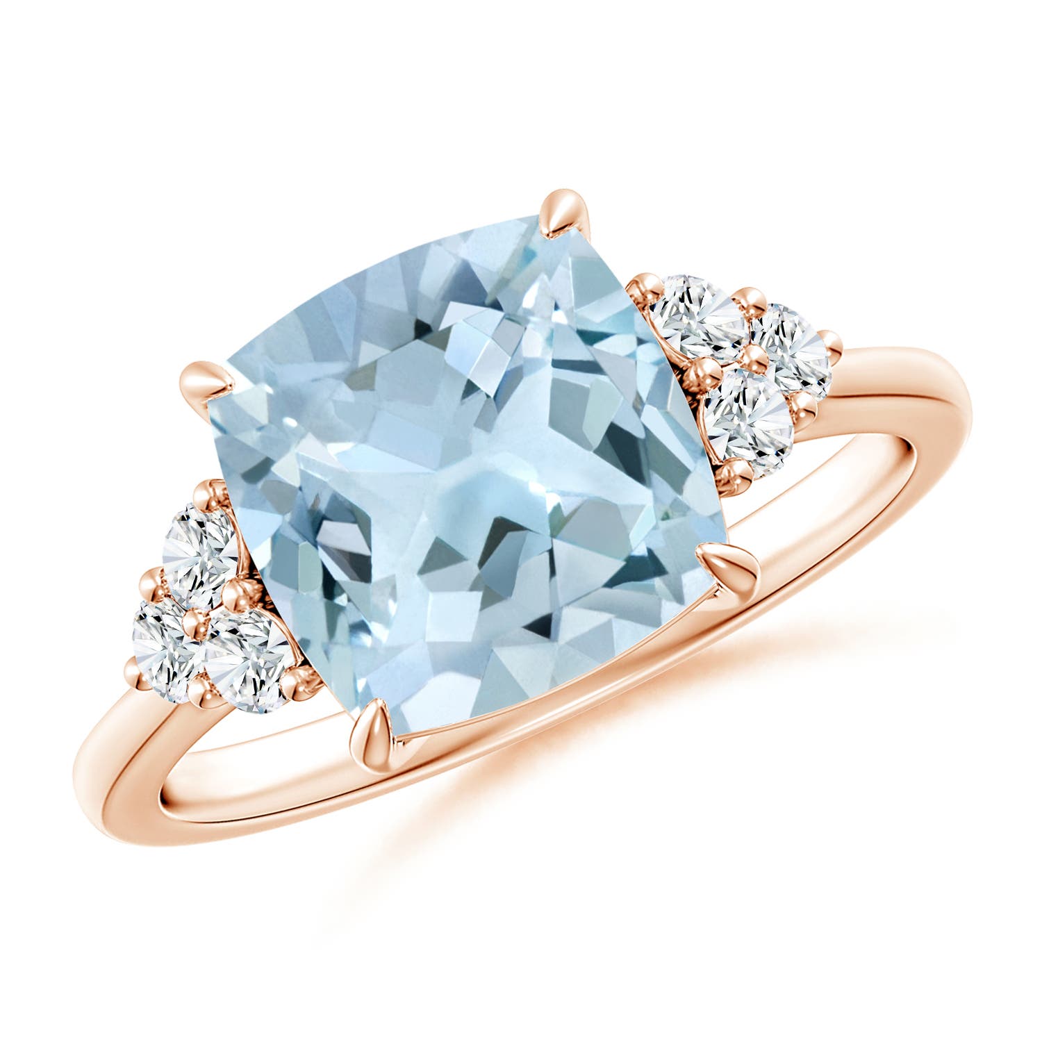 AA - Aquamarine / 2.96 CT / 14 KT Rose Gold