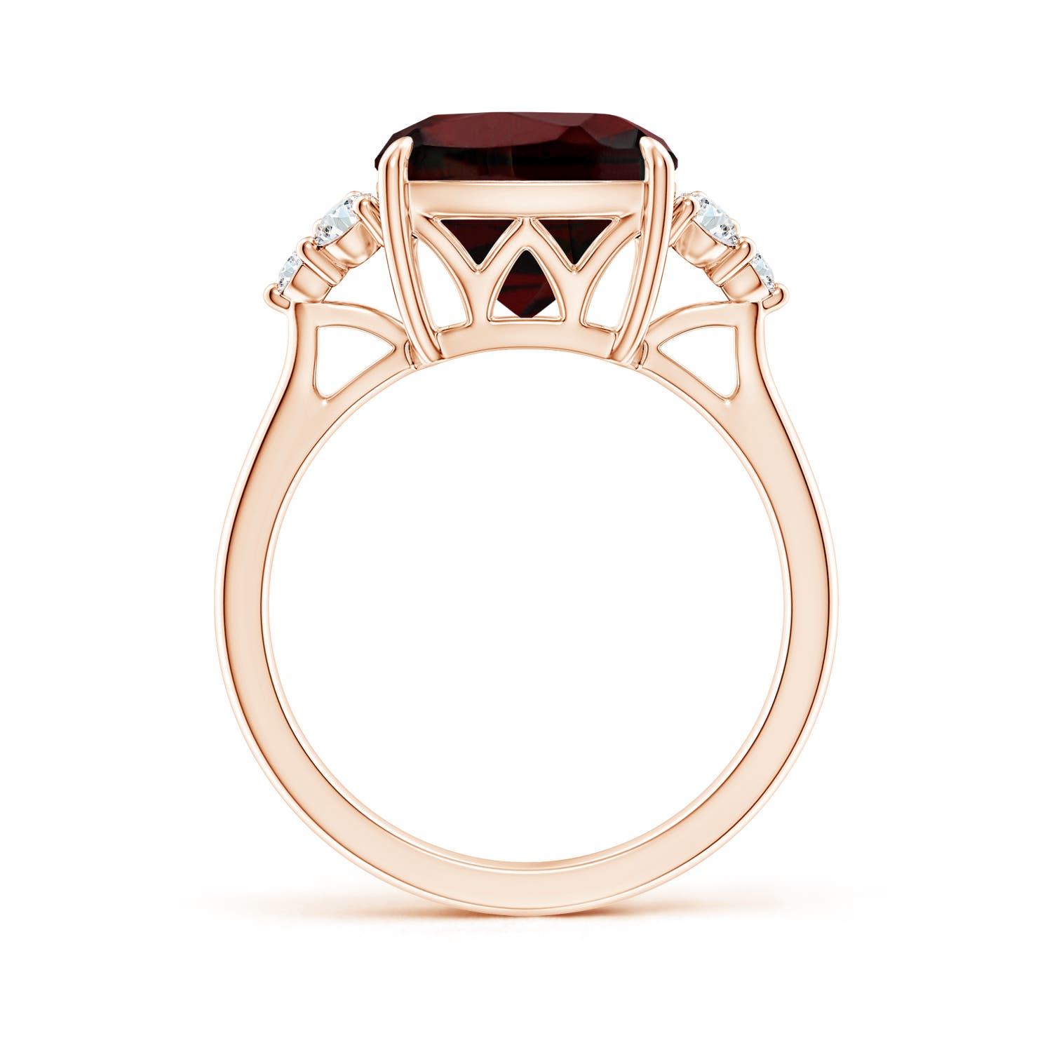 AA - Garnet / 4.55 CT / 14 KT Rose Gold