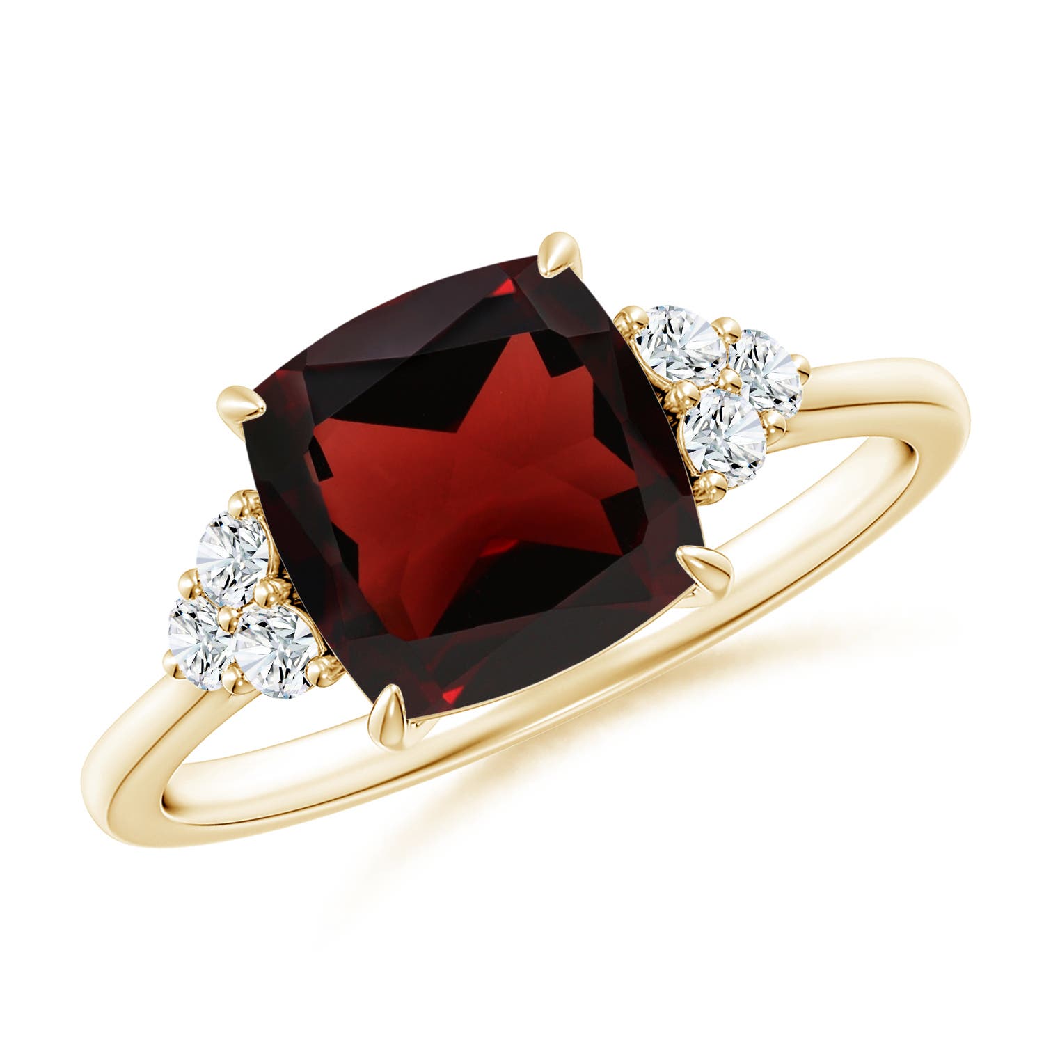 AA - Garnet / 2.71 CT / 14 KT Yellow Gold