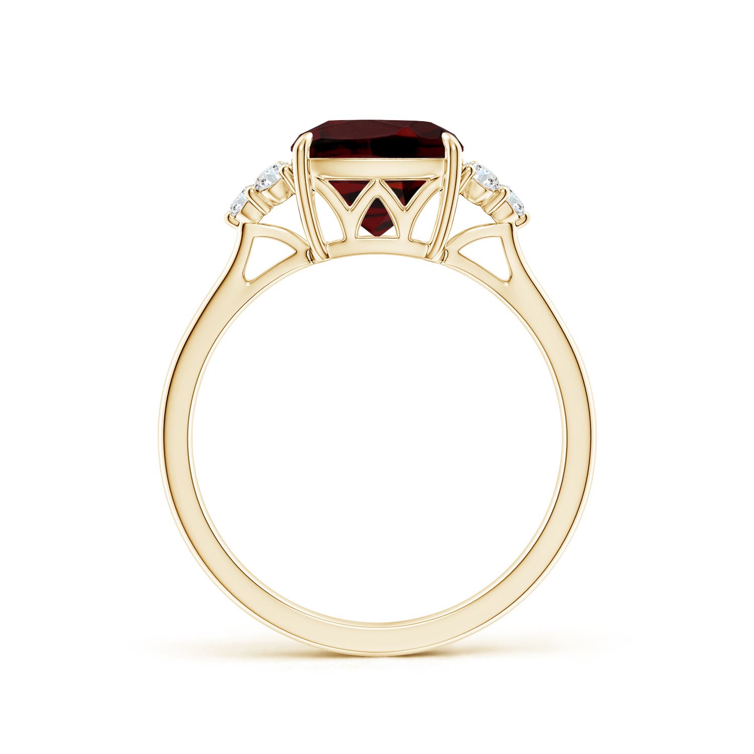 AAA - Garnet / 2.71 CT / 14 KT Yellow Gold