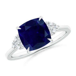 Cushion AA Blue Sapphire