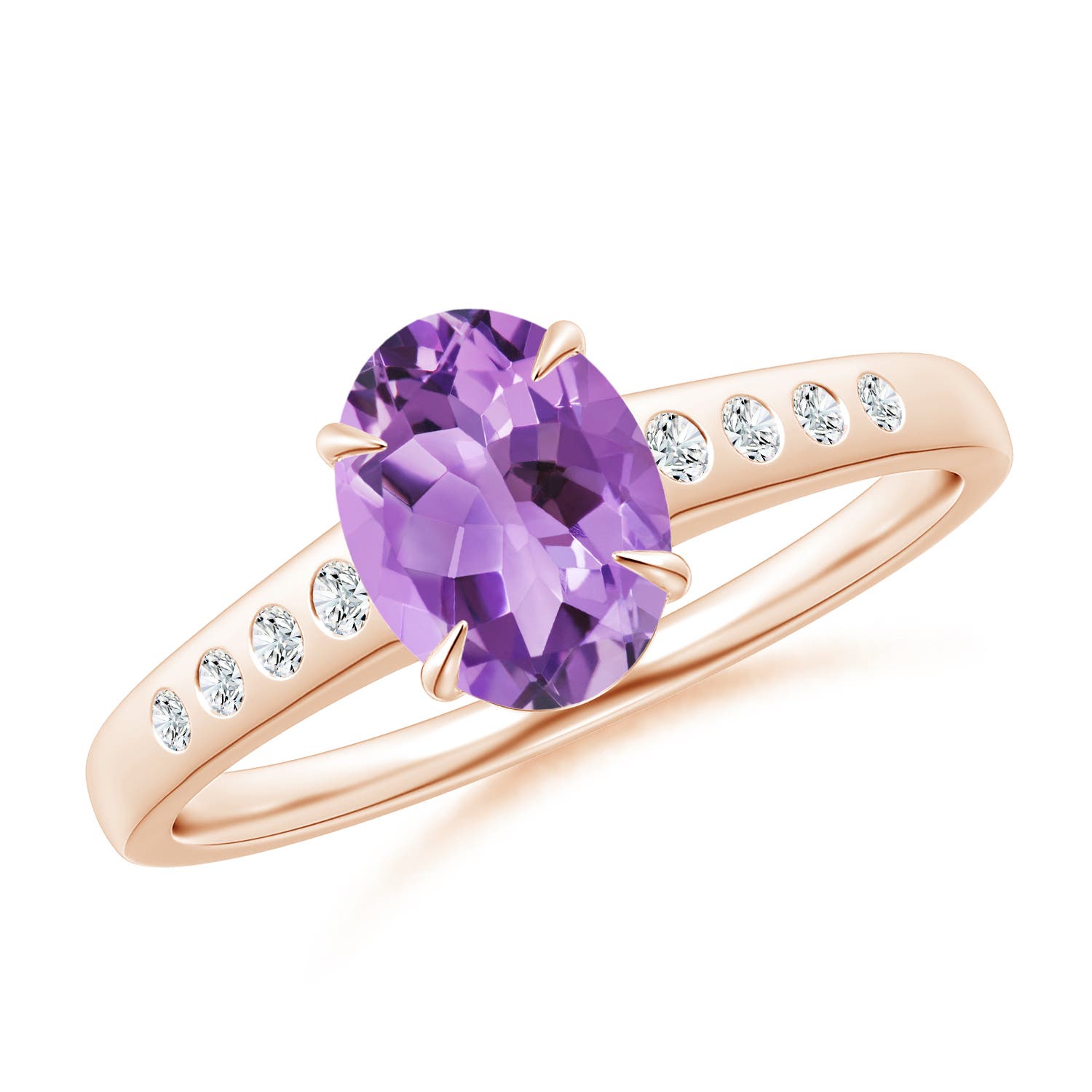 A - Amethyst / 1.31 CT / 14 KT Rose Gold