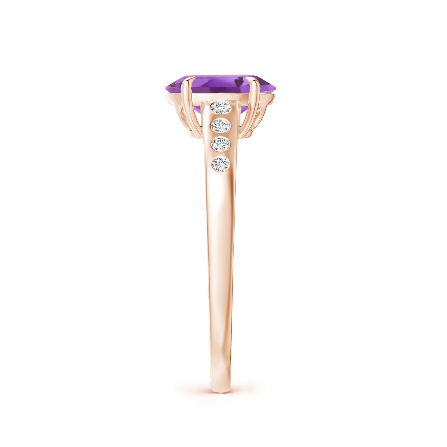 A - Amethyst / 1.31 CT / 14 KT Rose Gold