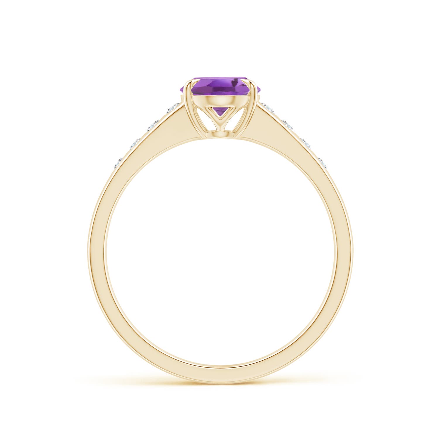 A - Amethyst / 1.31 CT / 14 KT Yellow Gold