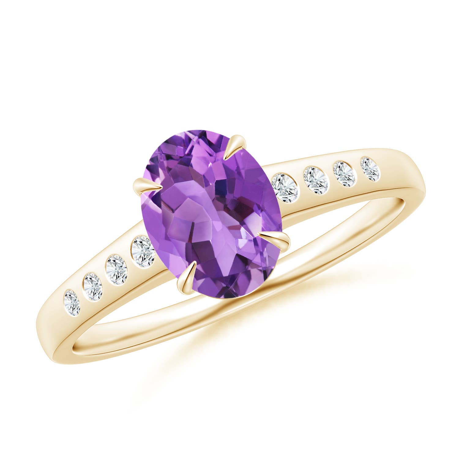 AA - Amethyst / 1.31 CT / 14 KT Yellow Gold