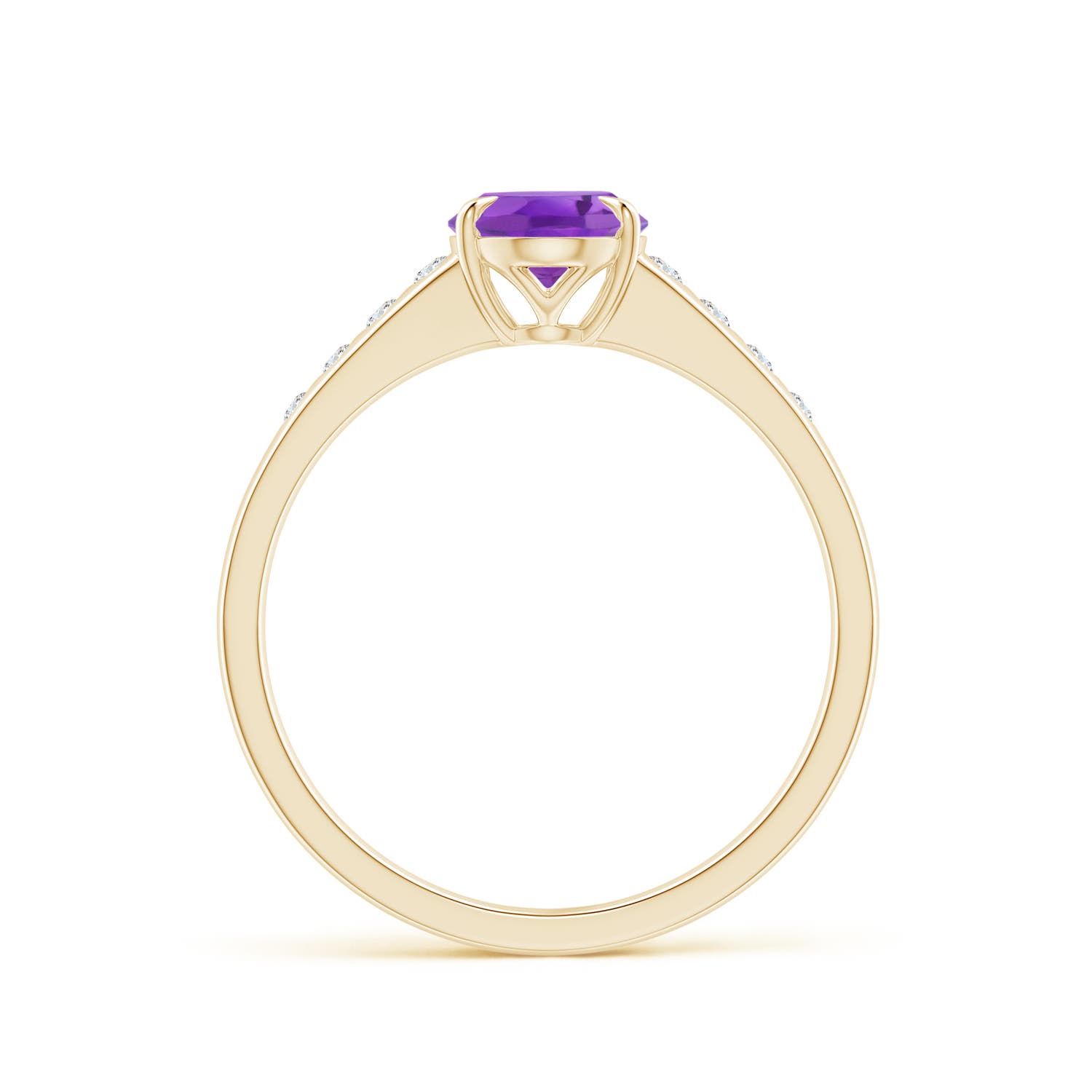 AA - Amethyst / 1.31 CT / 14 KT Yellow Gold