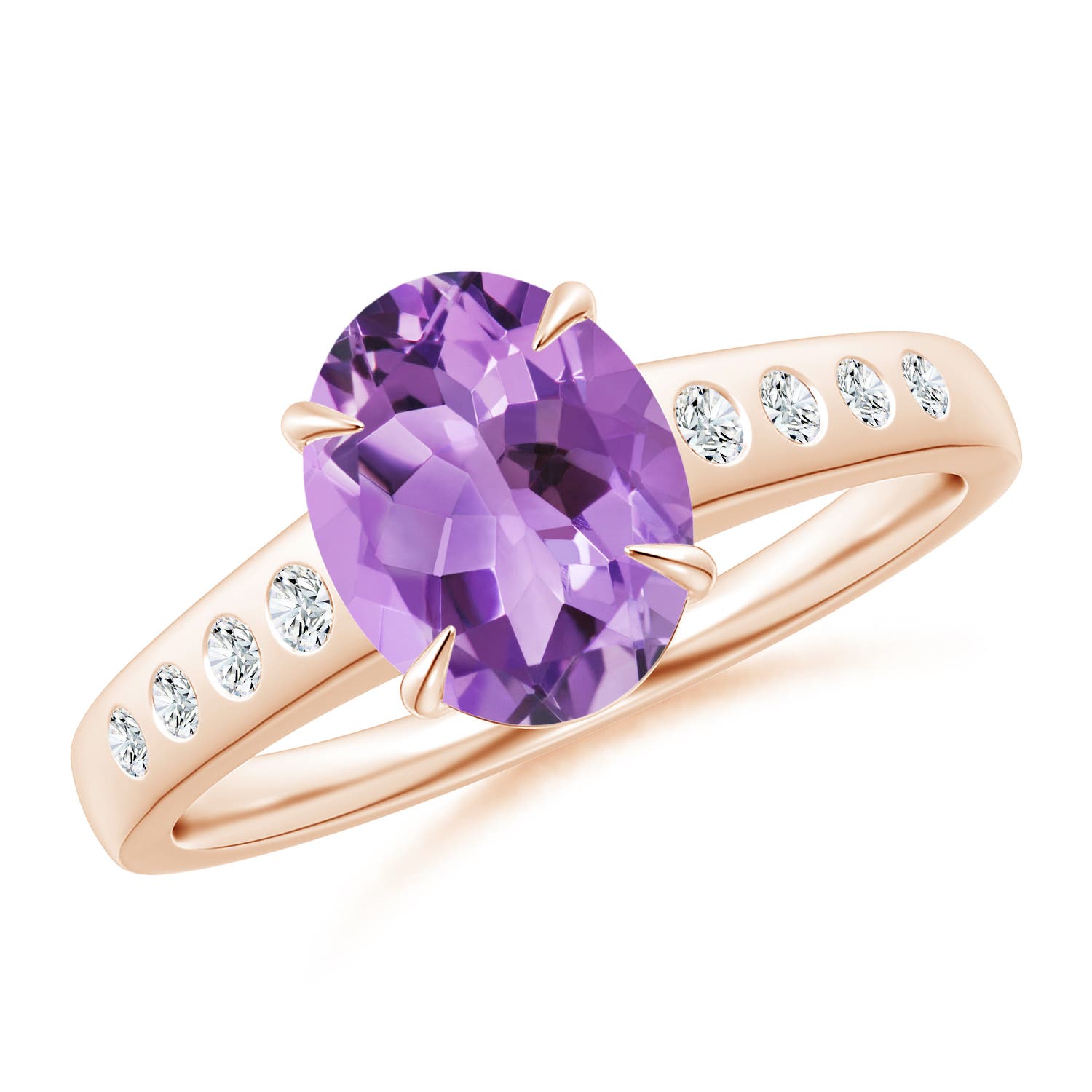 A - Amethyst / 1.79 CT / 14 KT Rose Gold