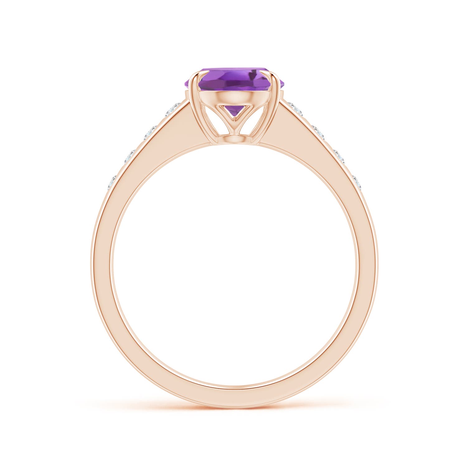 A - Amethyst / 1.79 CT / 14 KT Rose Gold