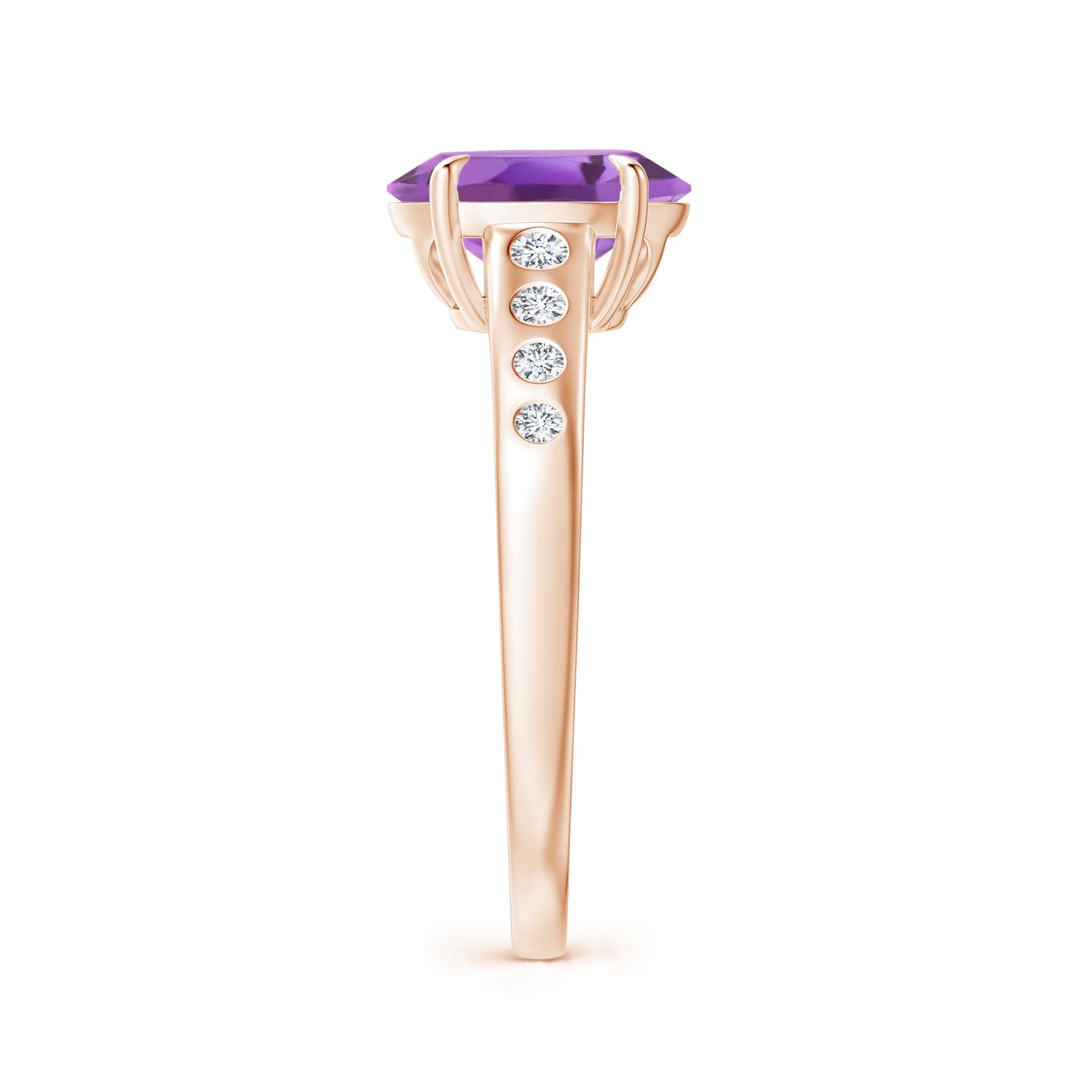 A - Amethyst / 1.79 CT / 14 KT Rose Gold