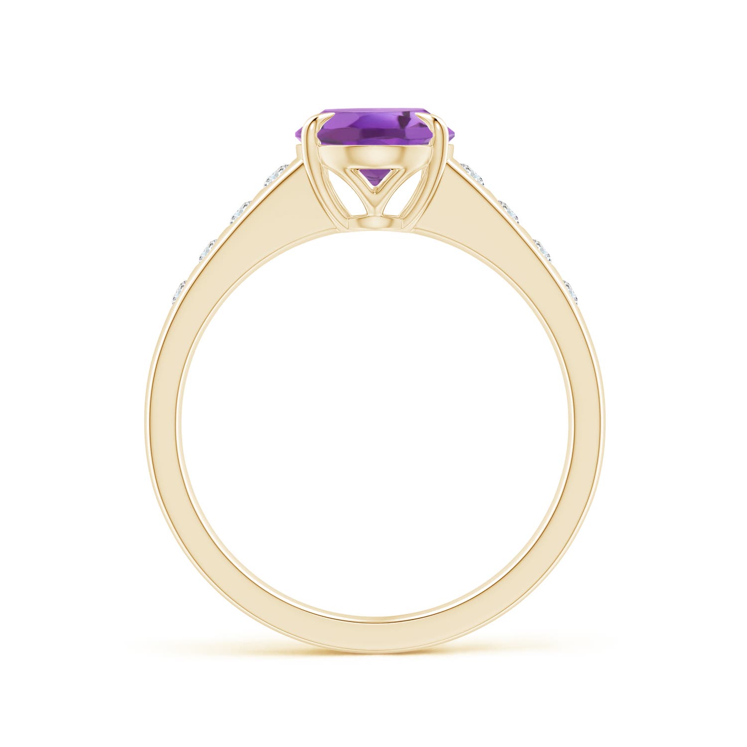 A - Amethyst / 1.79 CT / 14 KT Yellow Gold