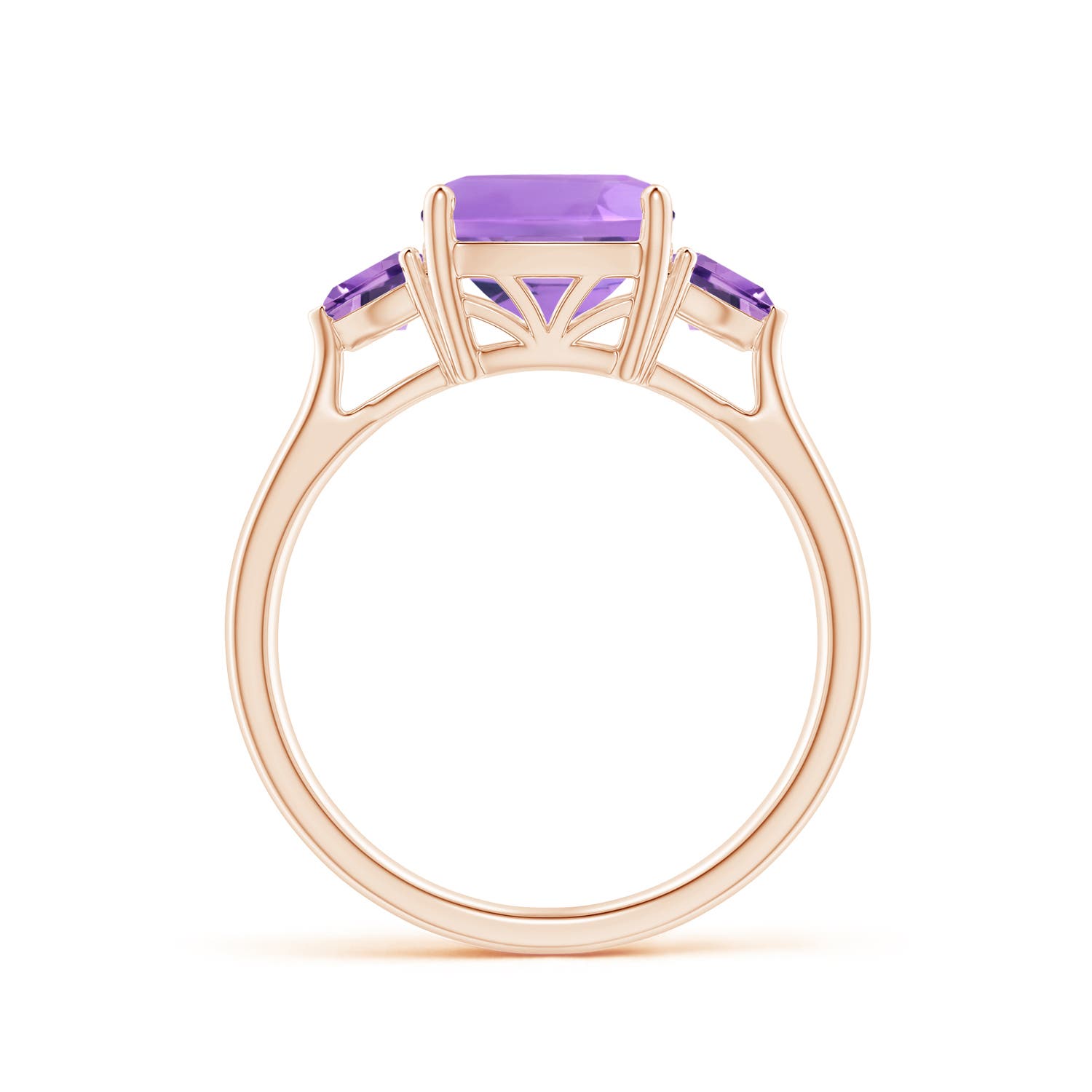 A - Amethyst / 2.6 CT / 14 KT Rose Gold