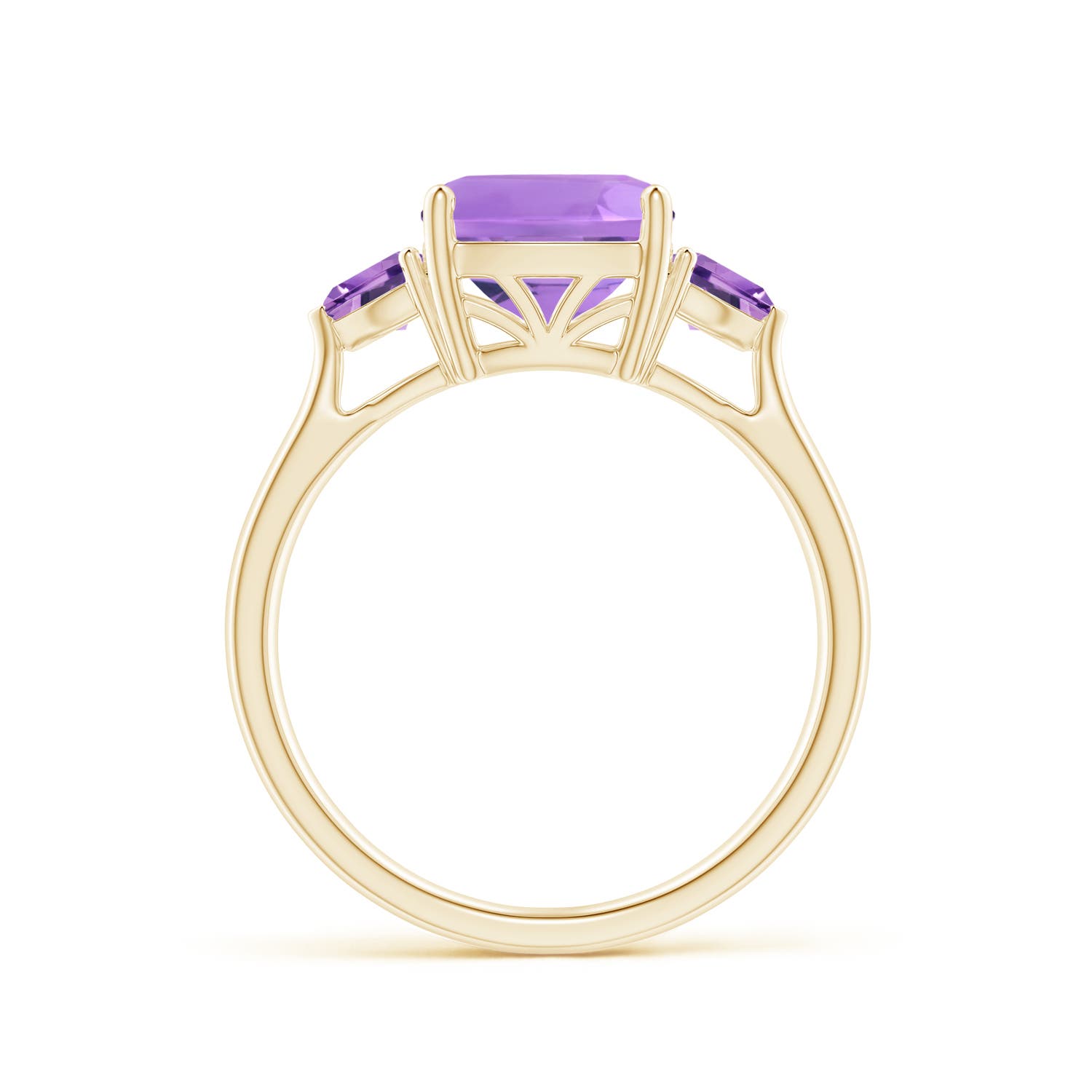 A - Amethyst / 2.6 CT / 14 KT Yellow Gold