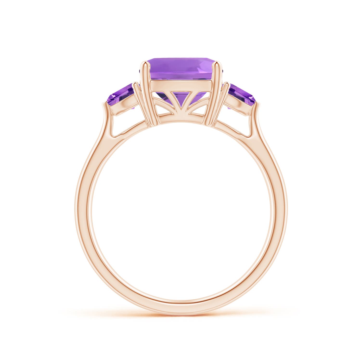 AA - Amethyst / 2.6 CT / 14 KT Rose Gold