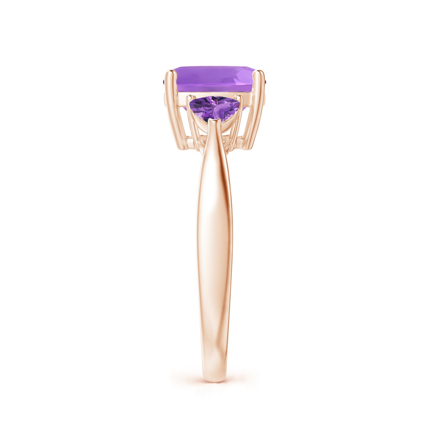 AA - Amethyst / 2.6 CT / 14 KT Rose Gold