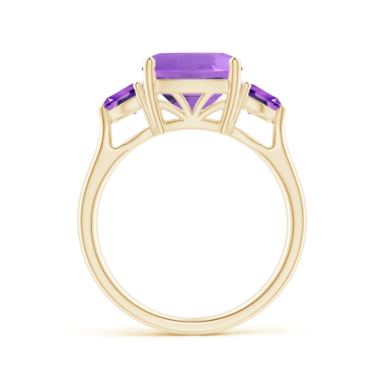 AA - Amethyst / 3.9 CT / 14 KT Yellow Gold