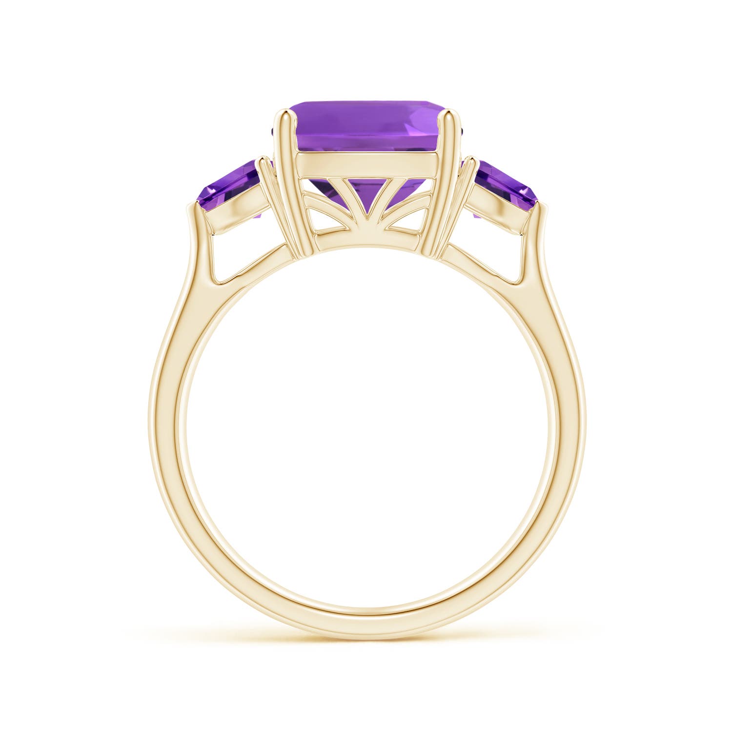 AAA - Amethyst / 3.9 CT / 14 KT Yellow Gold