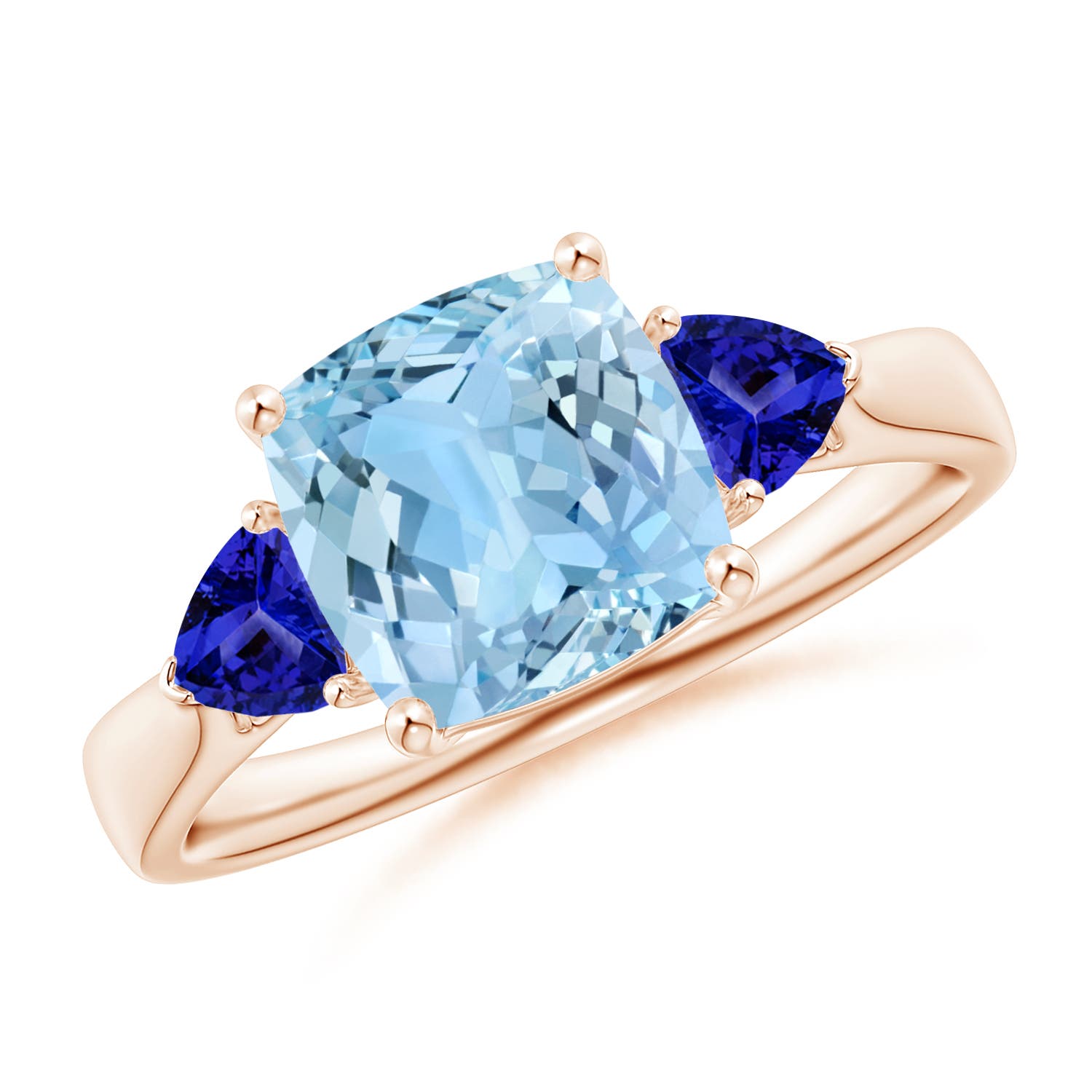 AAAA - Aquamarine / 2.35 CT / 14 KT Rose Gold