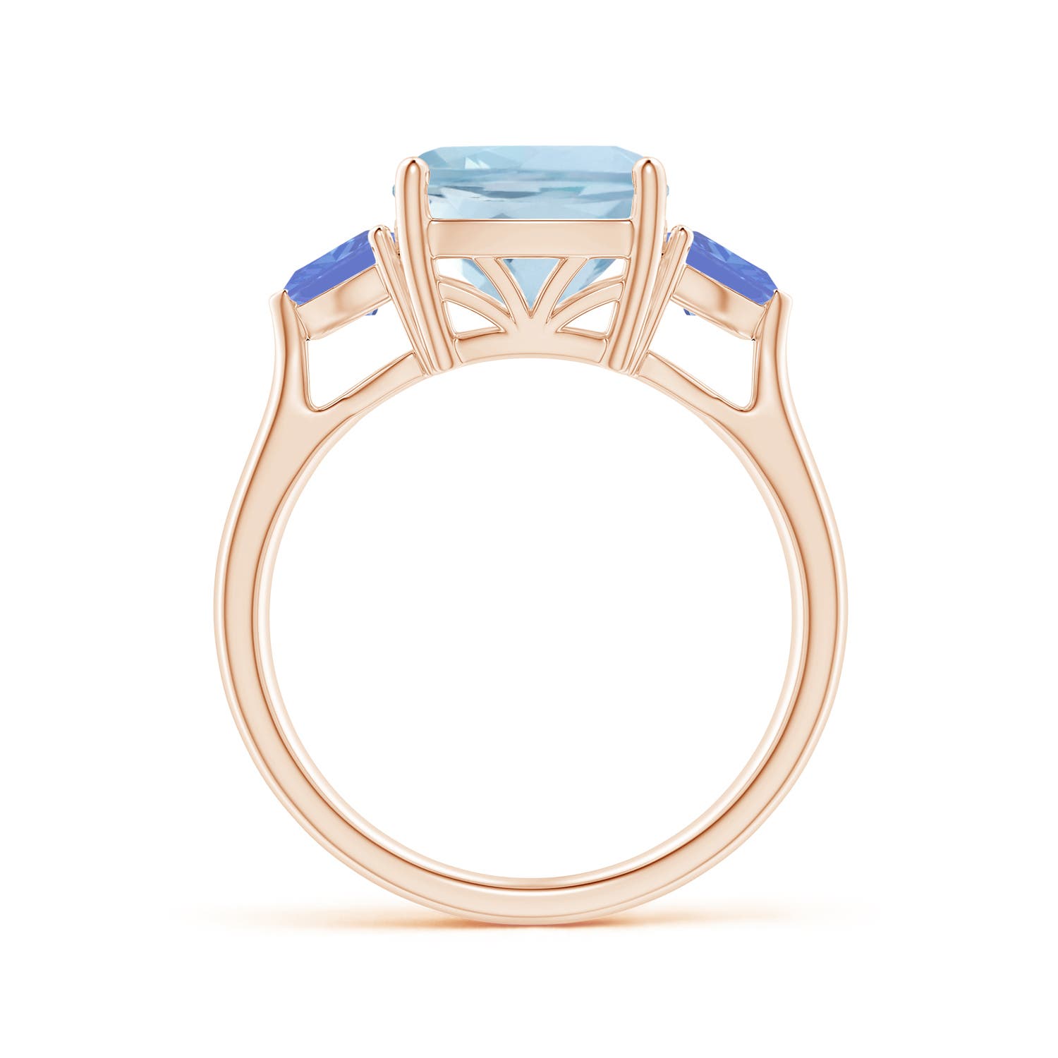 AA - Aquamarine / 3.5 CT / 14 KT Rose Gold