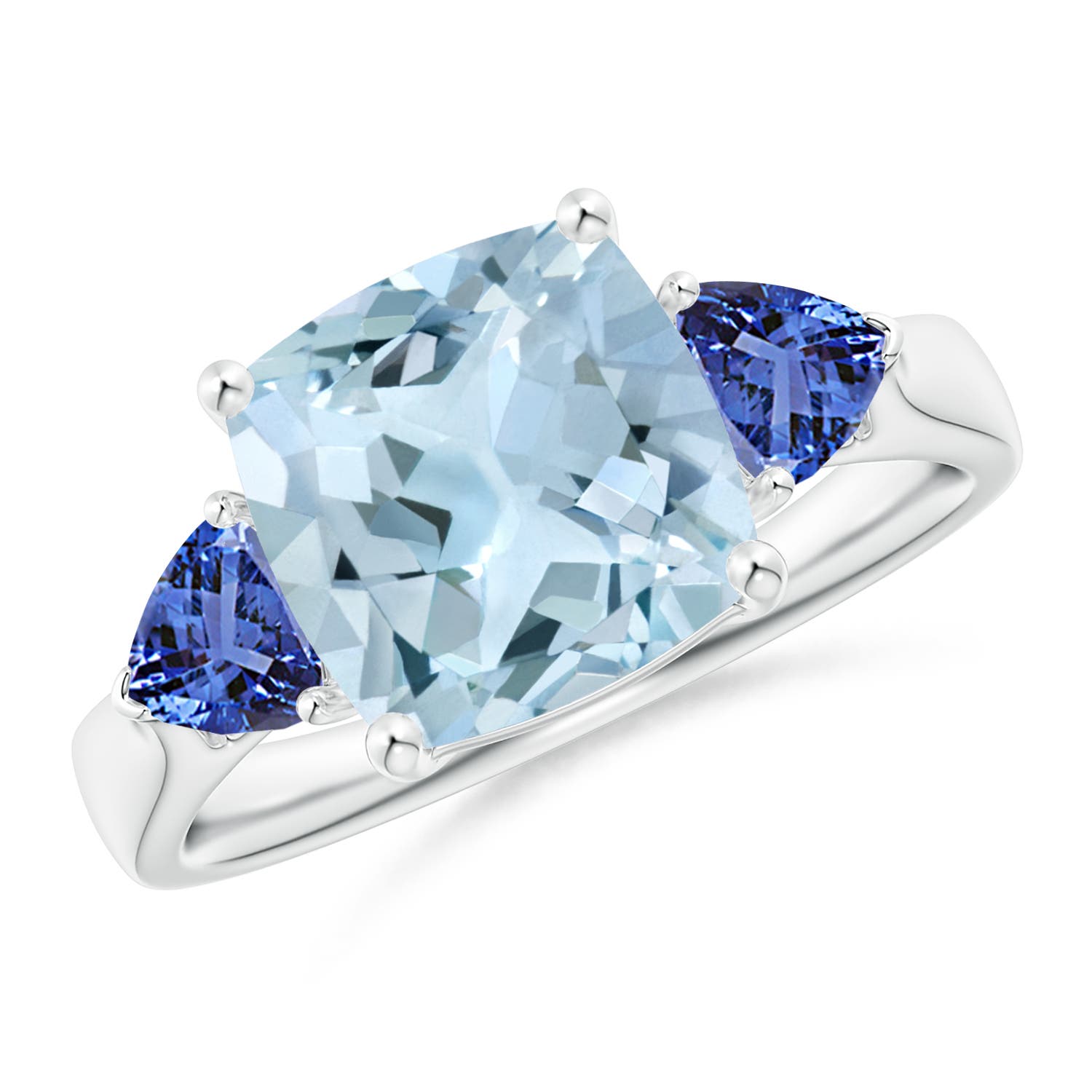 AA - Aquamarine / 3.5 CT / 14 KT White Gold