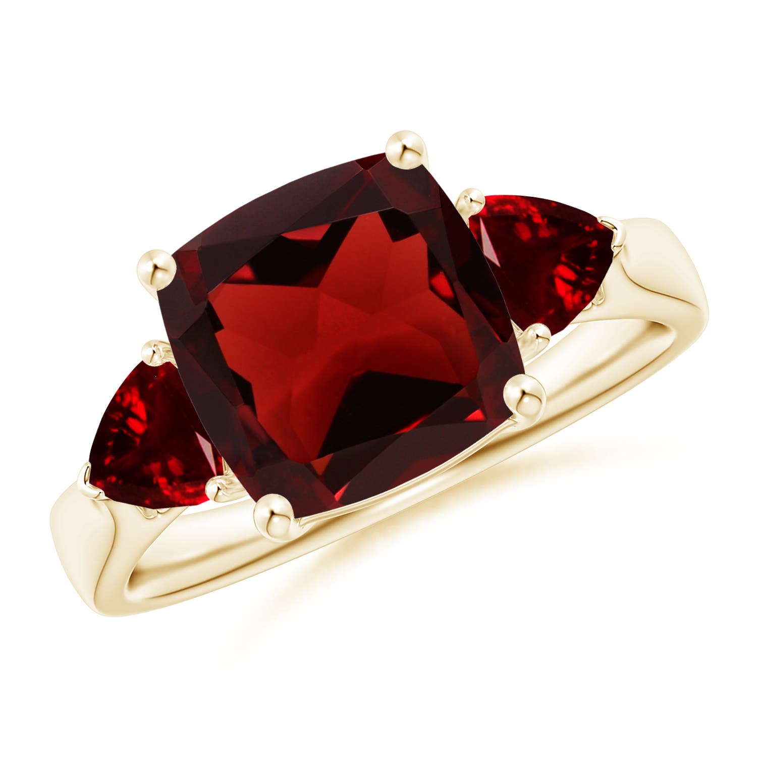 AAA - Garnet / 4.6 CT / 14 KT Yellow Gold