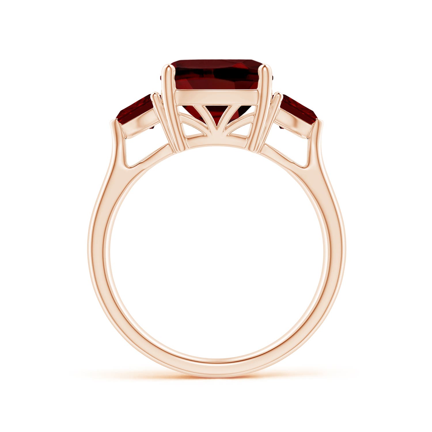 AAAA - Garnet / 4.6 CT / 14 KT Rose Gold