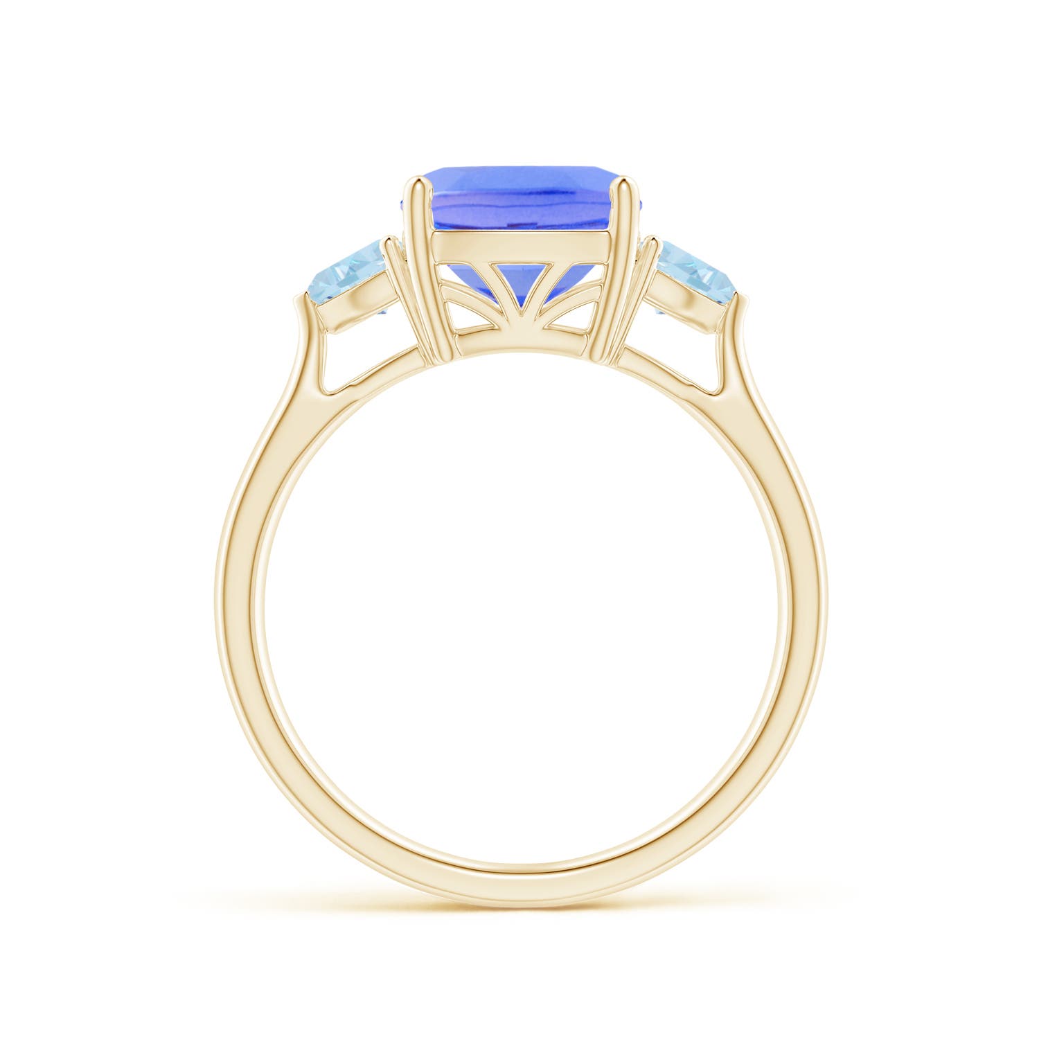 AA - Tanzanite / 2.55 CT / 14 KT Yellow Gold