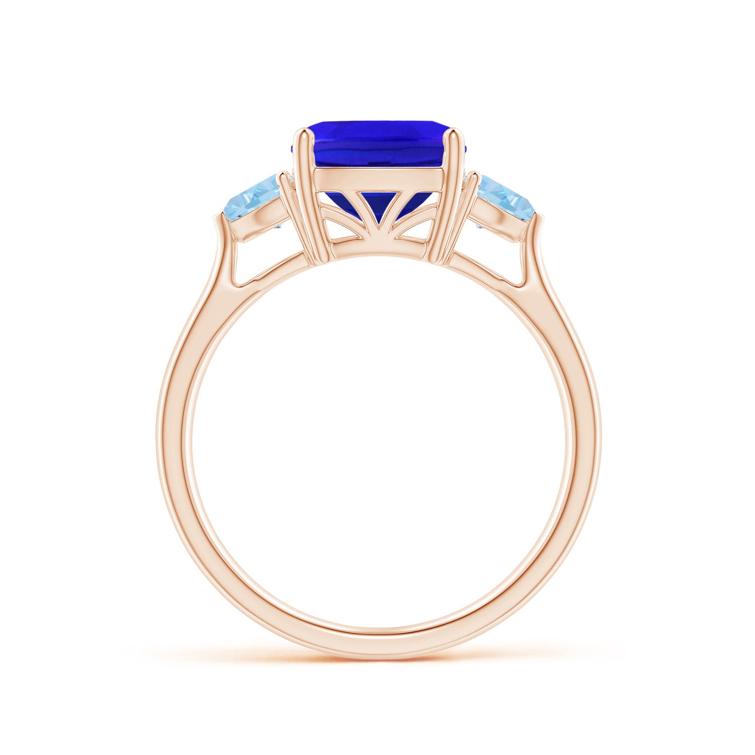 AAA - Tanzanite / 2.55 CT / 14 KT Rose Gold